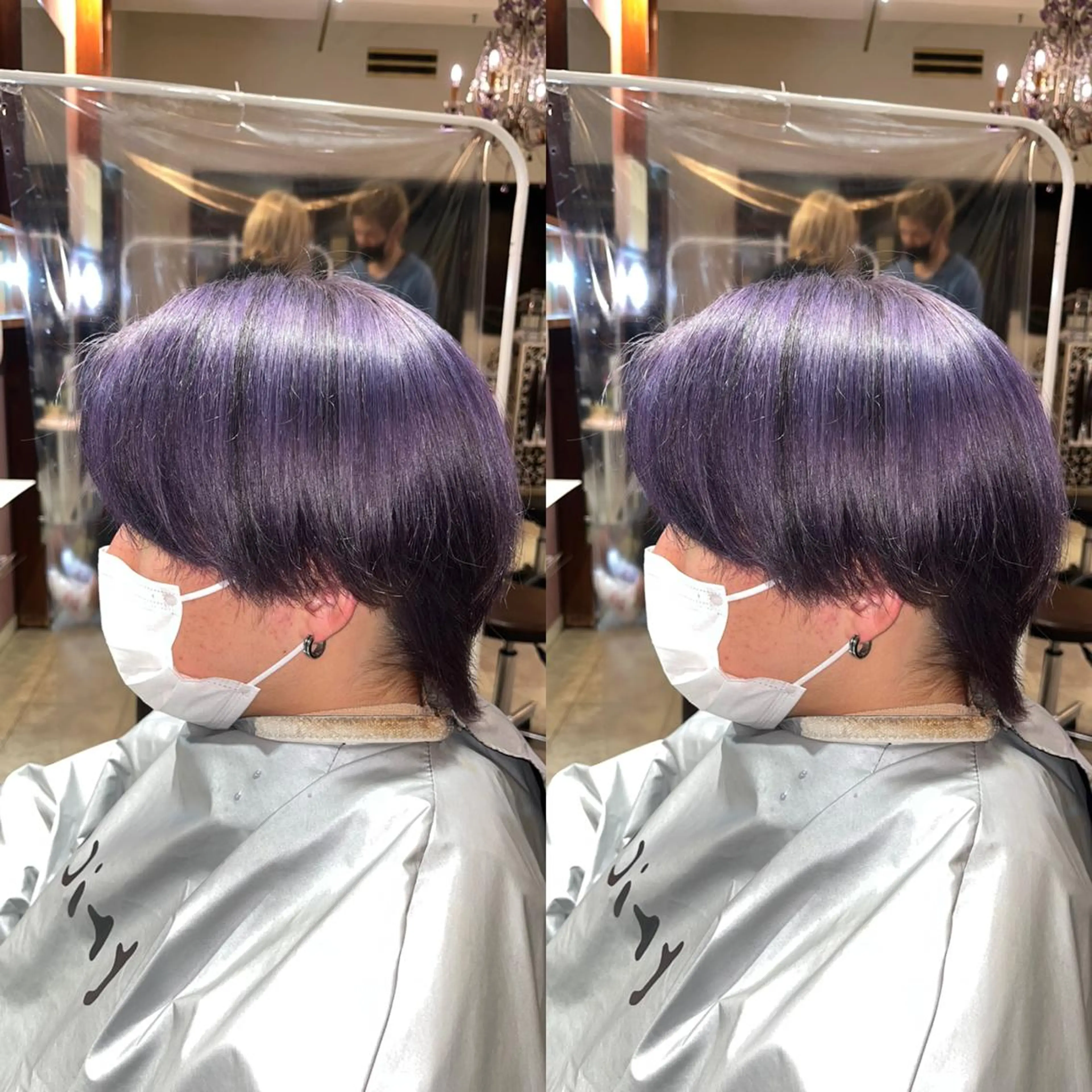 ショート カラー メンズ 髪質改善･縮毛矯正 特化･ユウシンのヘアスタイル