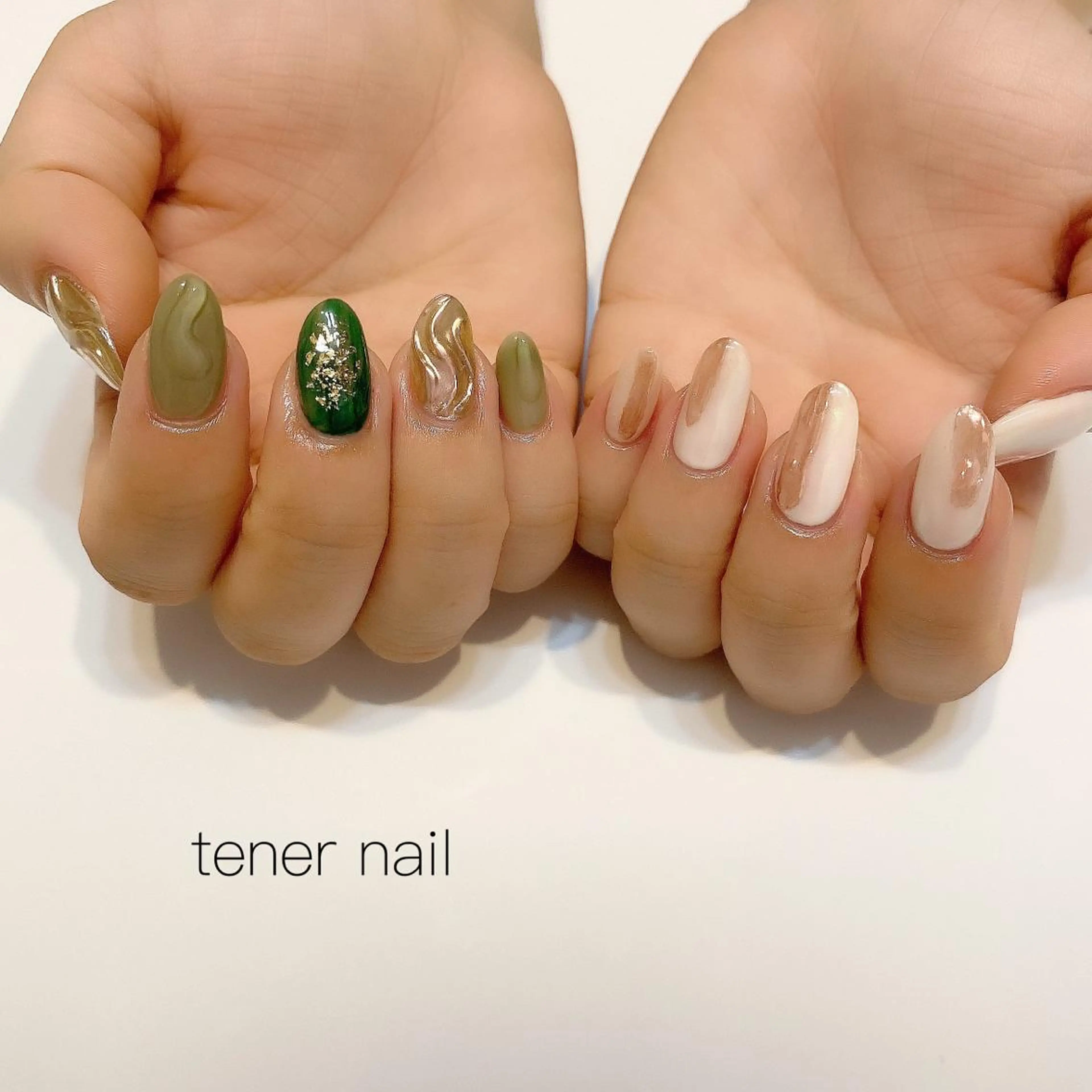 ネイル ニュアンスネイル テネルネイル tener nailのネイルデザイン