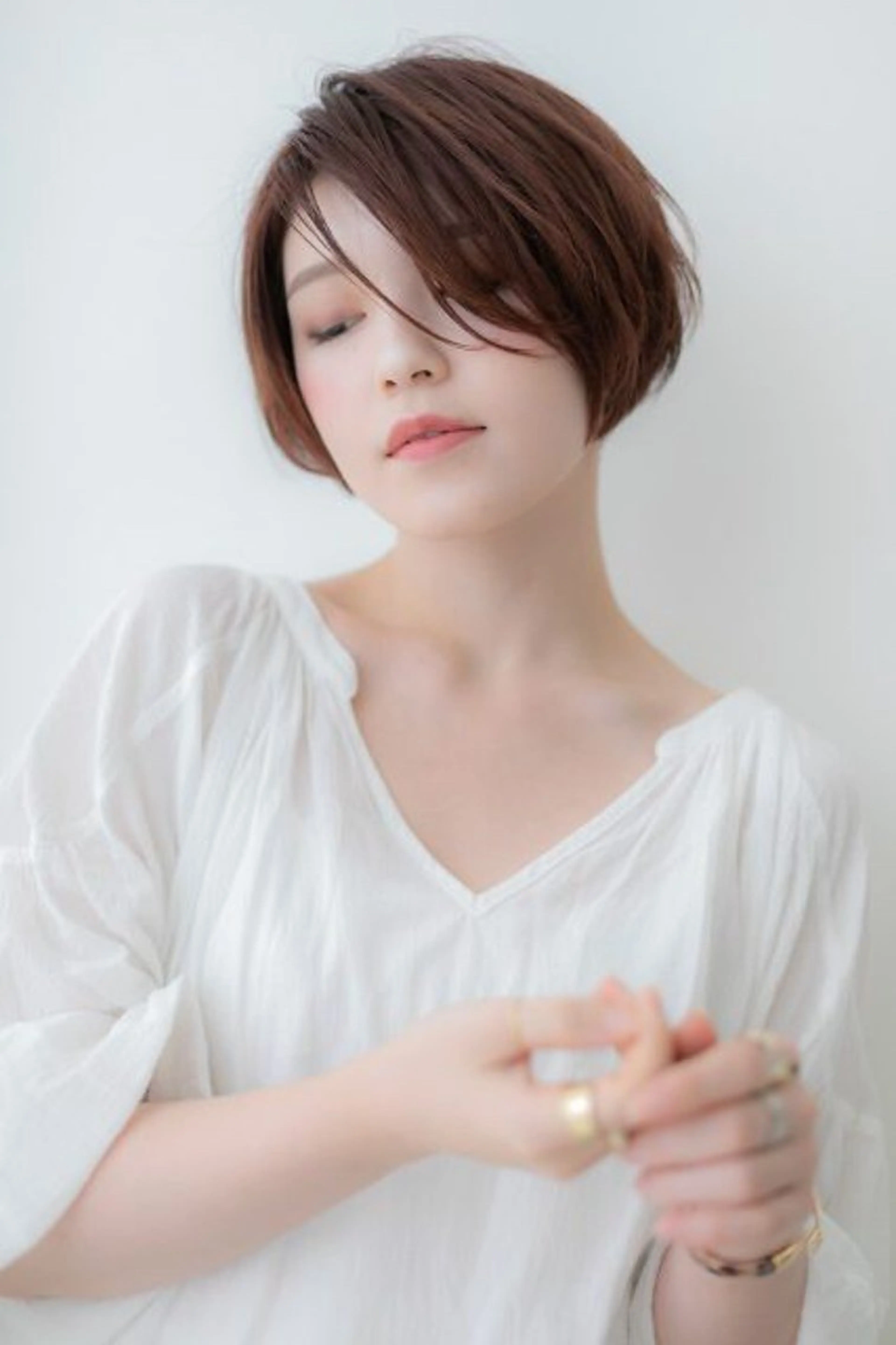 ショート 阿部 雲母のヘアスタイル