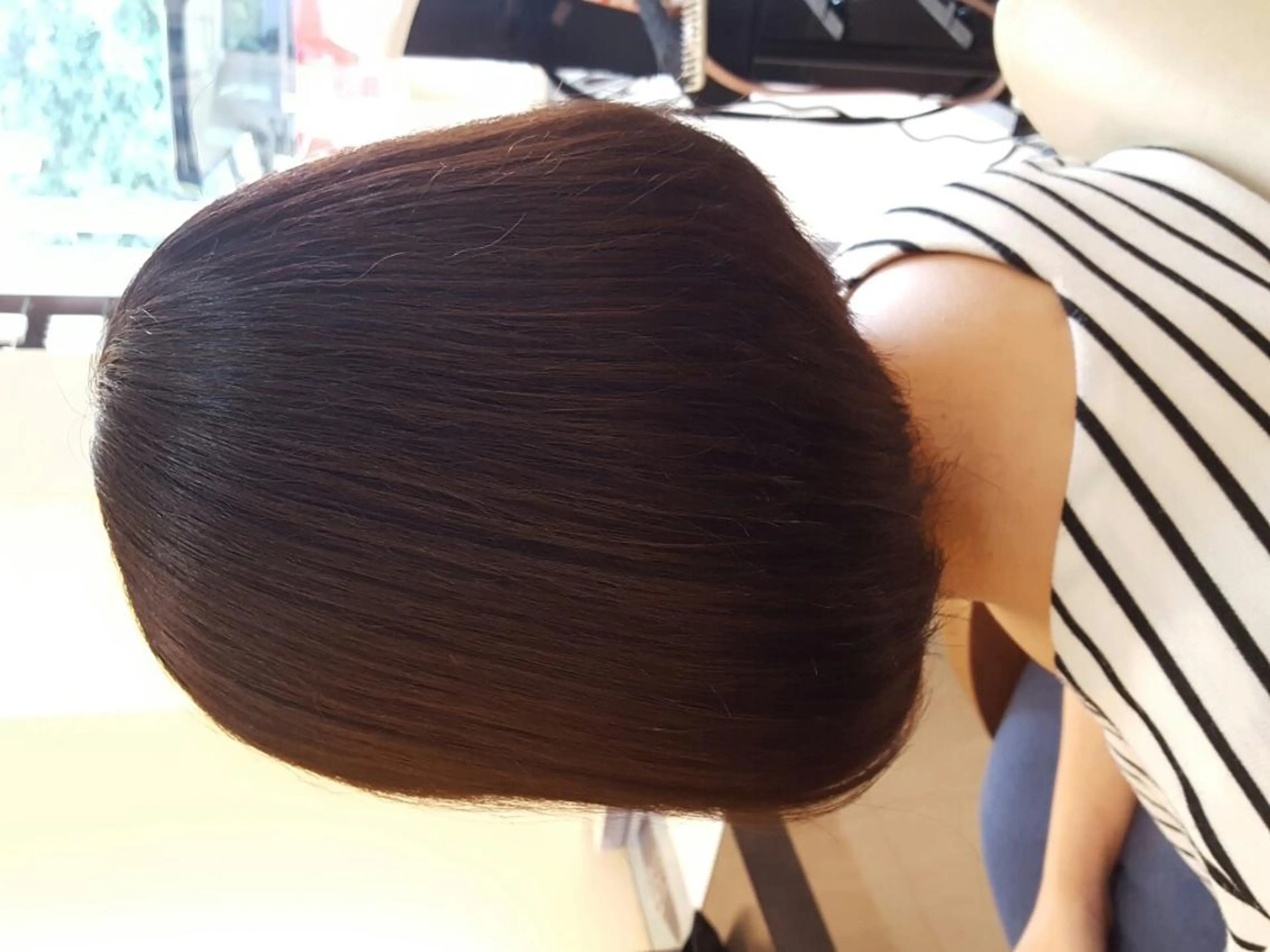 ミディアム カラー アッシュ グラデーションカラー ボブ 森下 勝誠のヘアスタイル