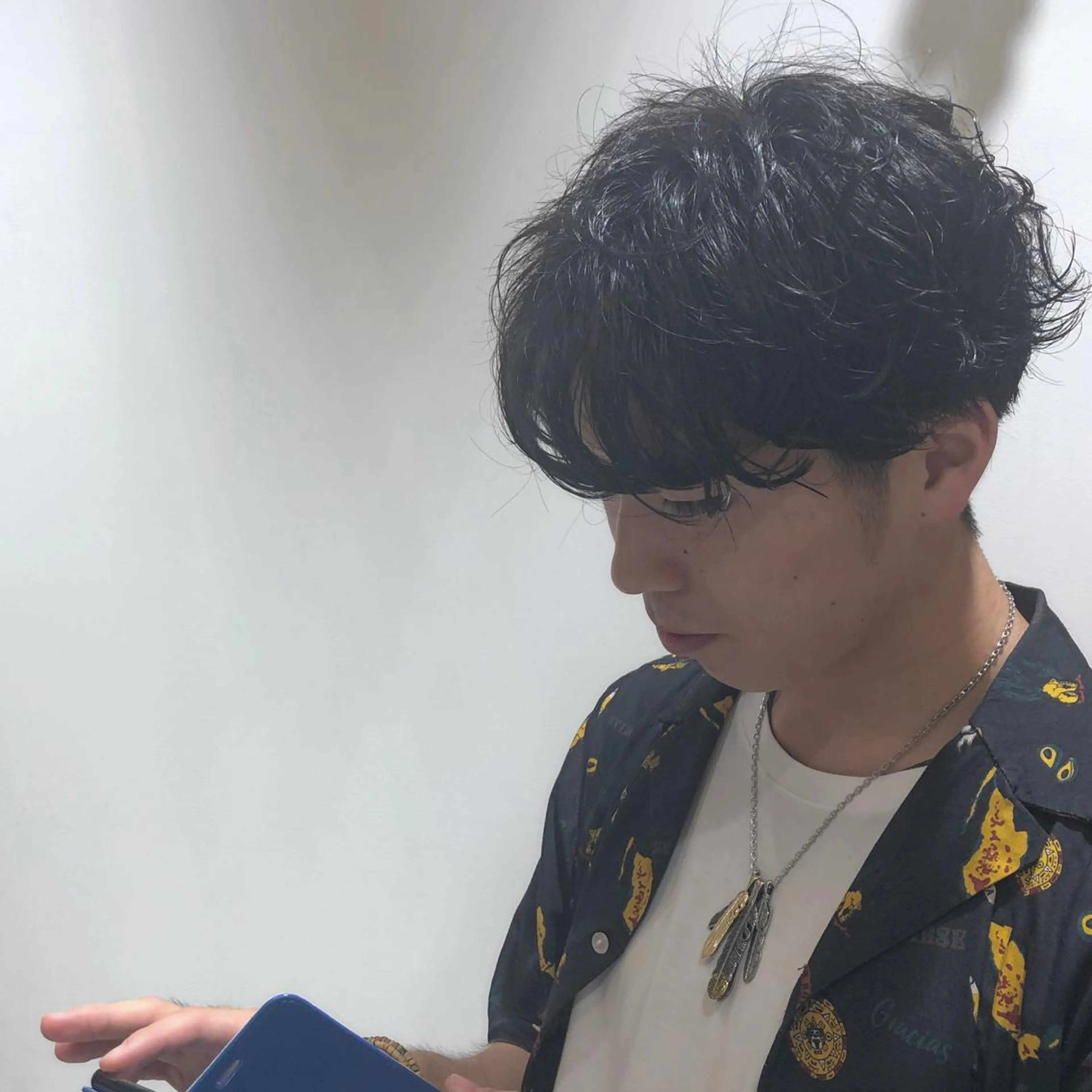 ショート メンズ カット ヘアカラー トリートメント 江原 彩華のヘアスタイル