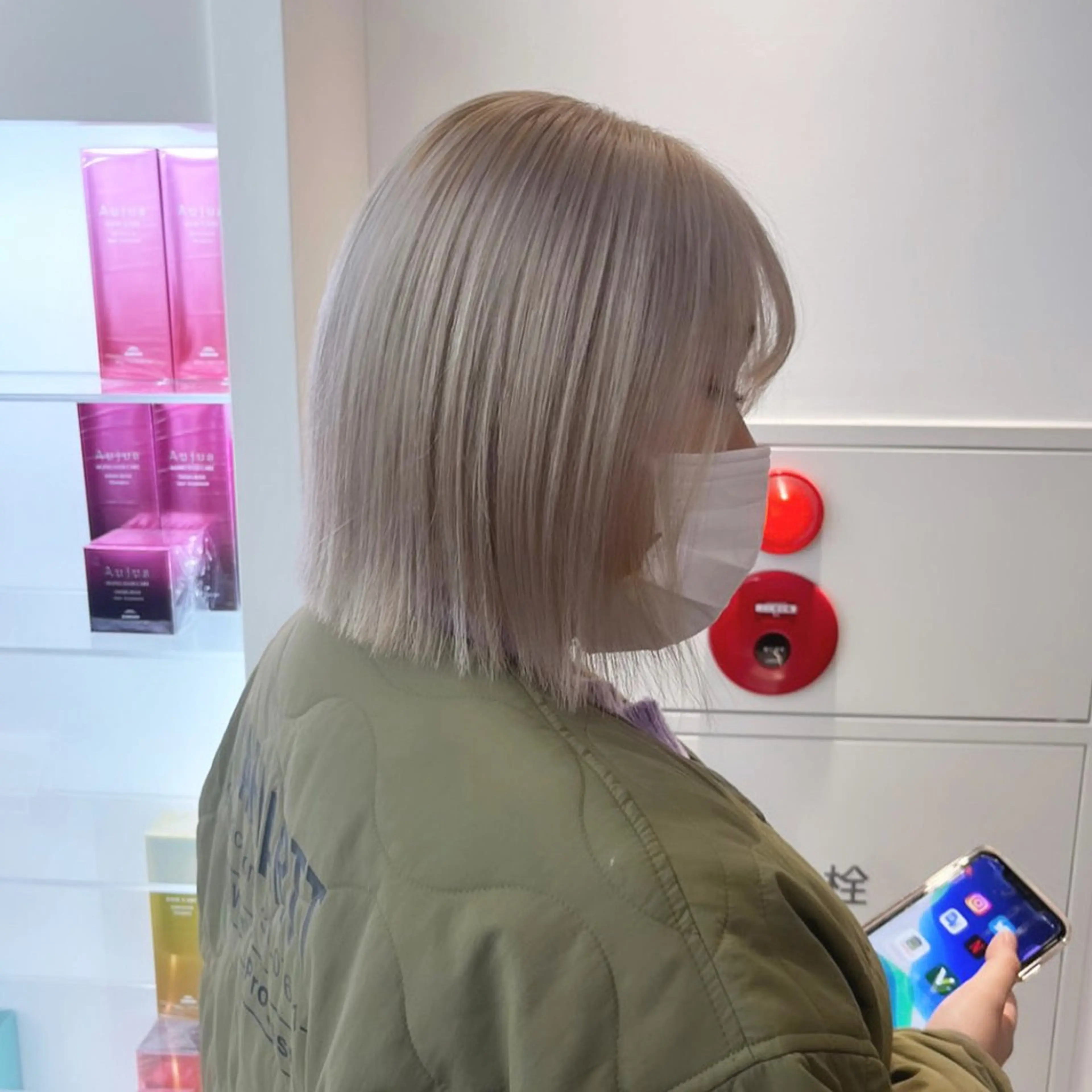 ショート カラー 🍒暖色✖️レイヤー ／Haruna🍒のヘアスタイル