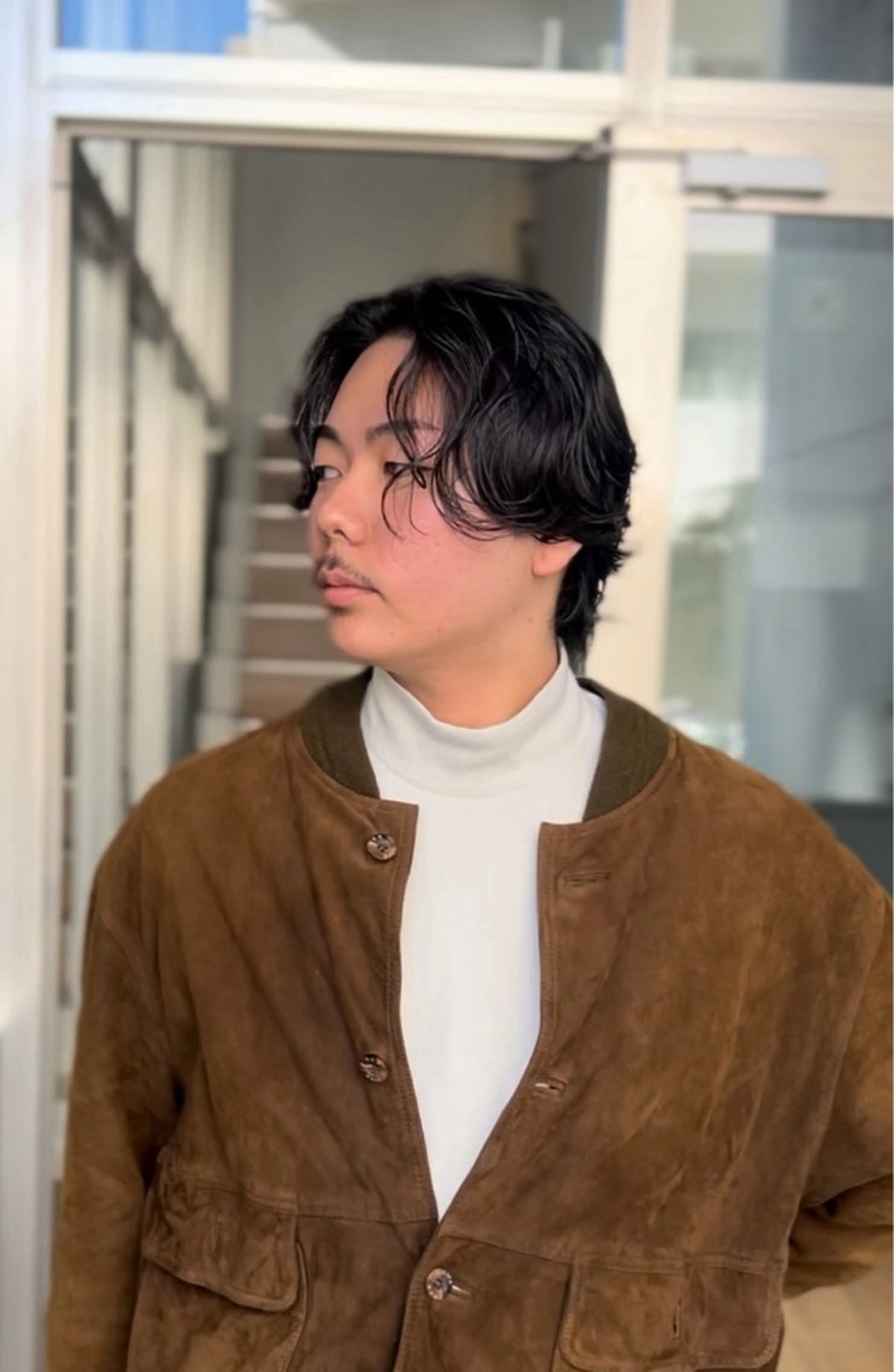 パーマ メンズ カット パーマ CREA相武台前所属・メンズ特化美容師⭐ ナツ/ポケモン/手品のヘアスタイル