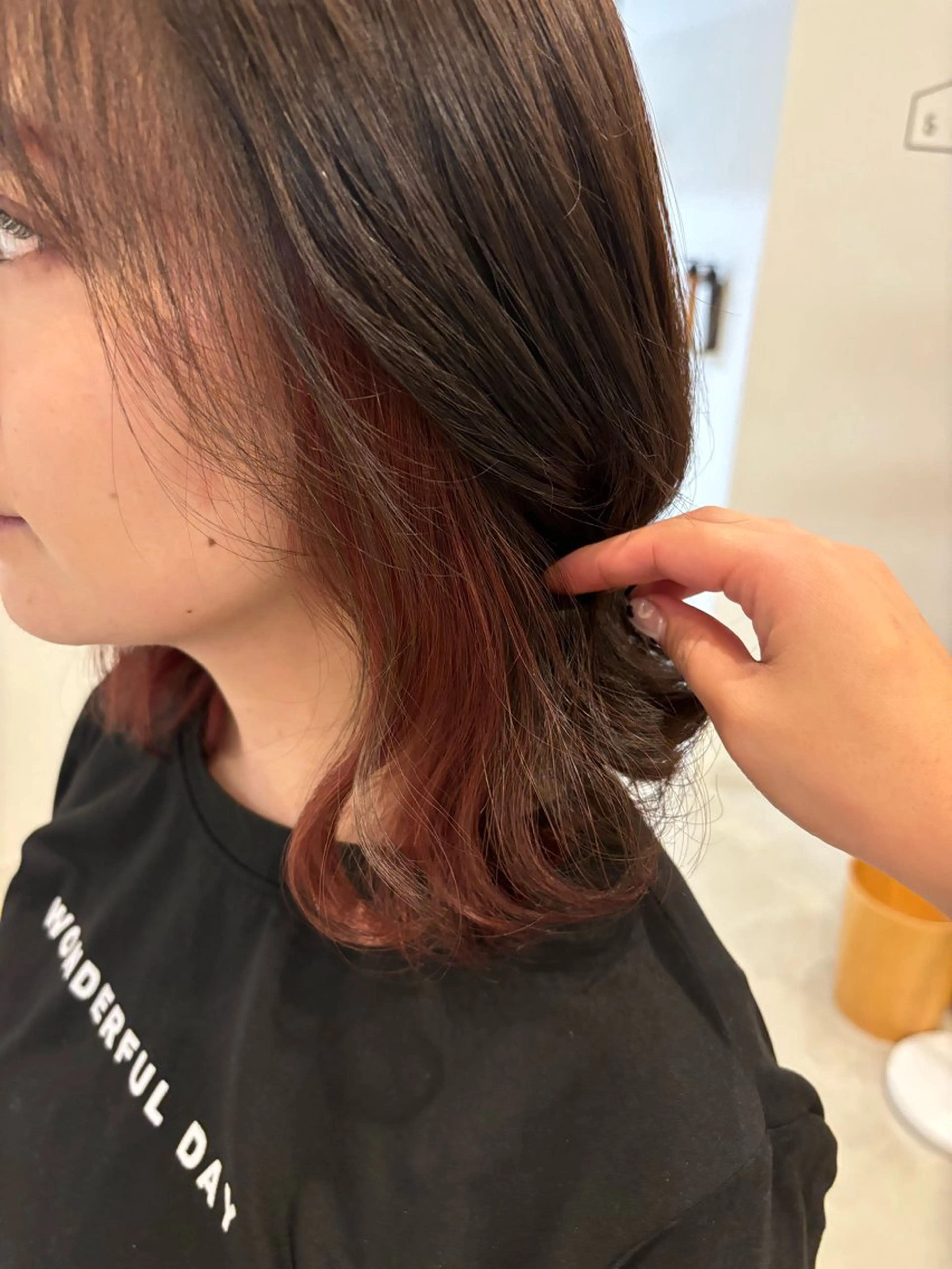 ミディアム レイヤーカット🥀/ 大曽根🤍yuukaのヘアスタイル