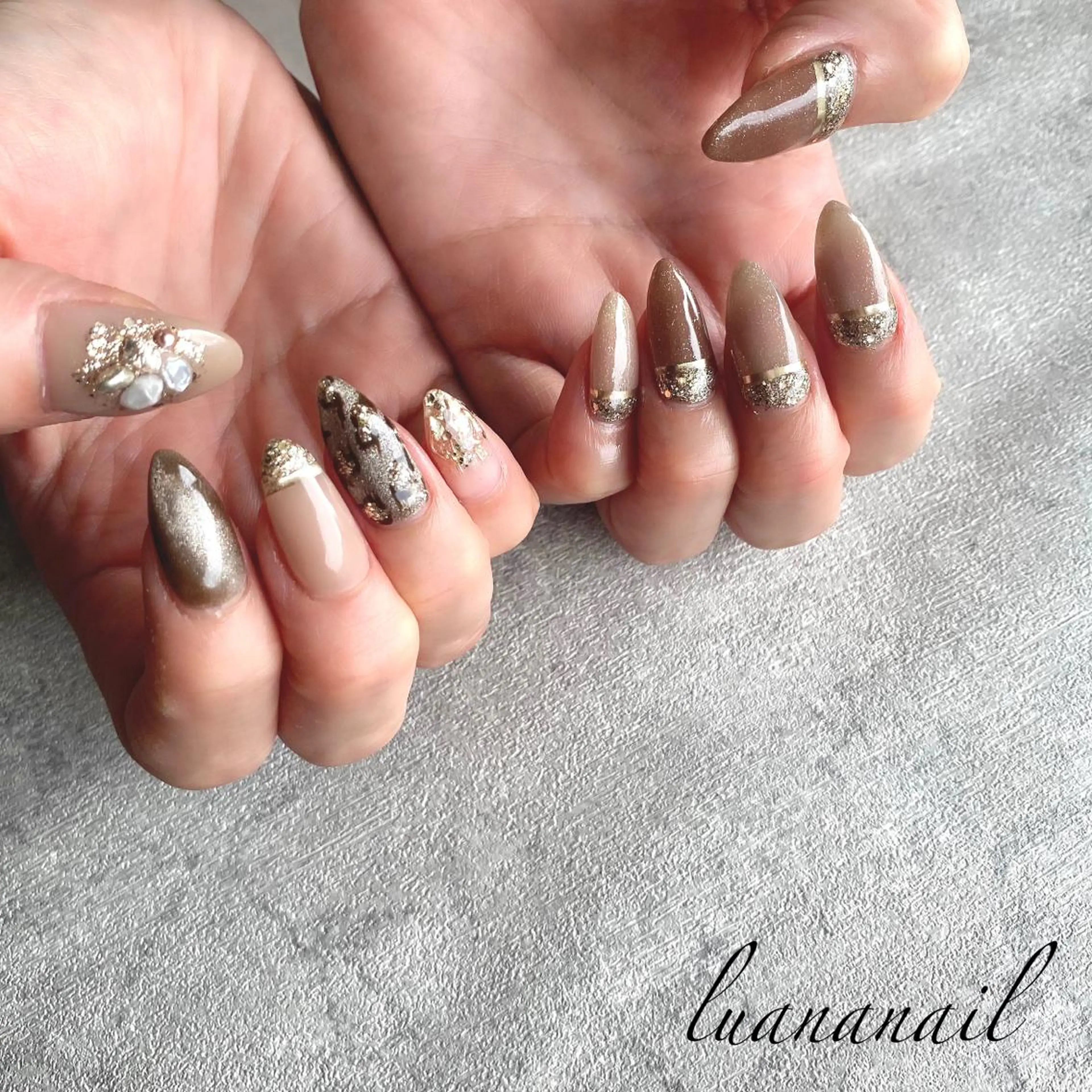 ネイル ハンドネイル luana nailのネイルデザイン