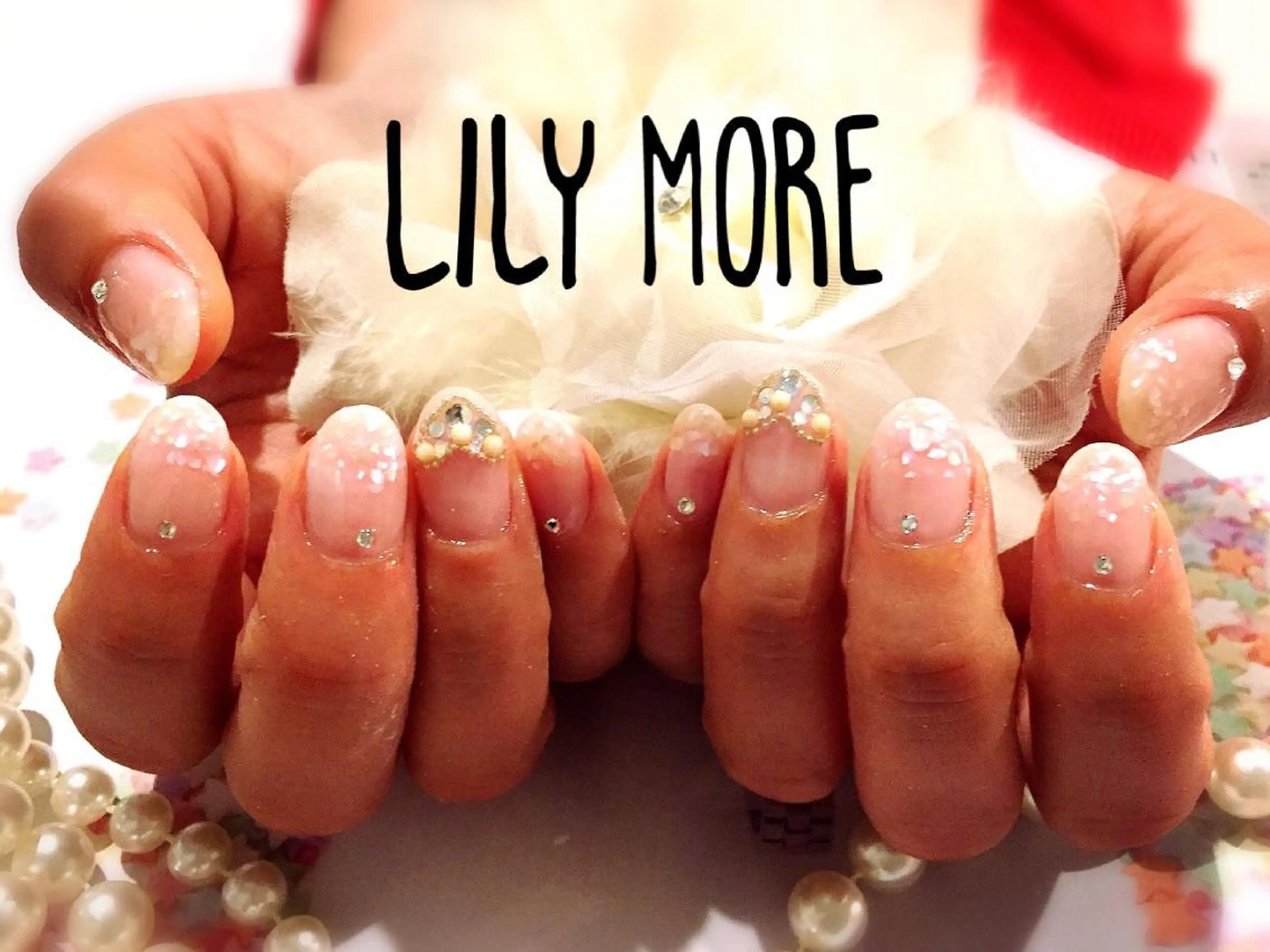 ネイル ブライダルネイル Lily closetのネイルデザイン