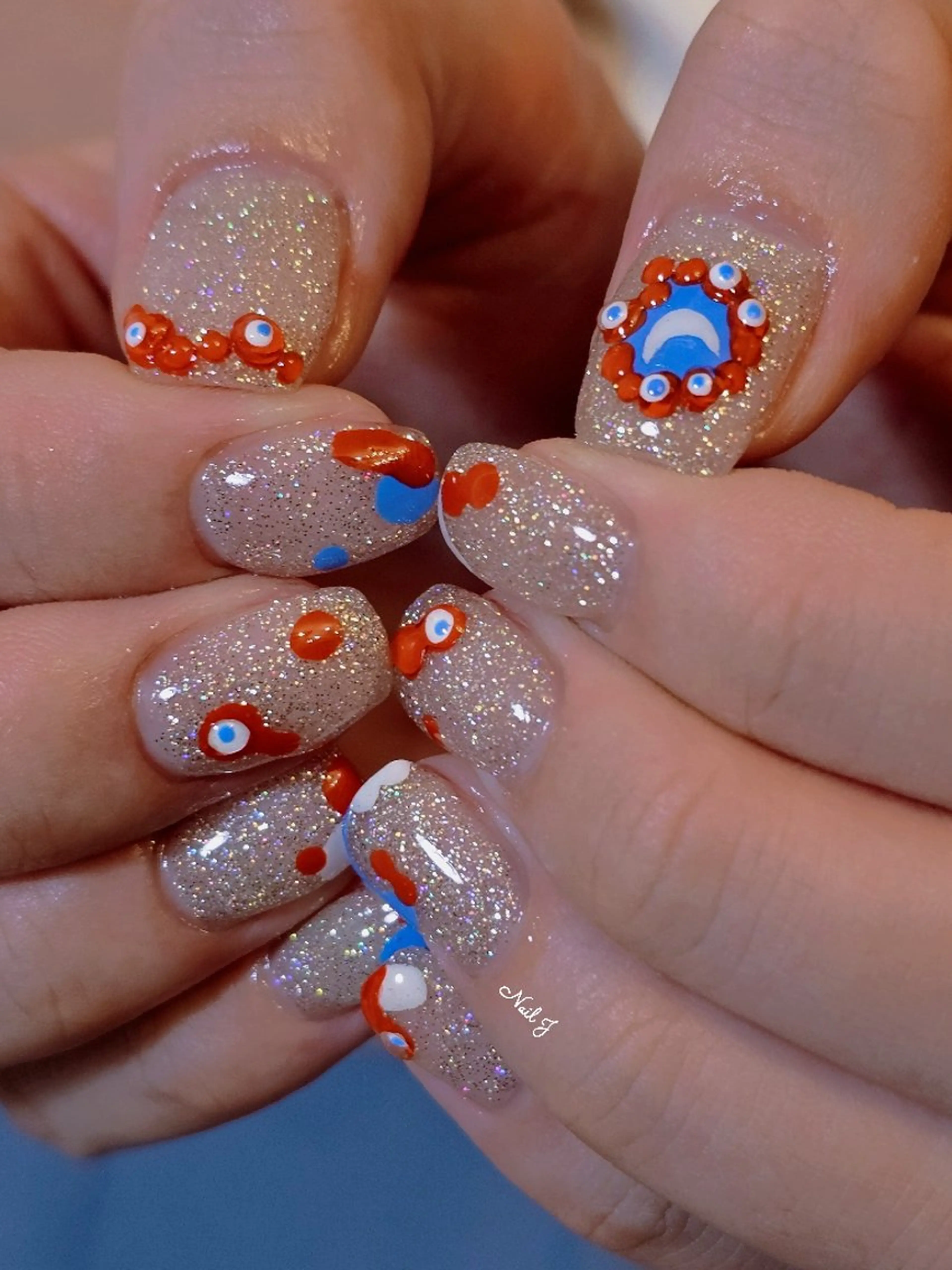 ネイル 韓国ネイル 持ち込み ハンドネイル Nail Jのネイルデザイン