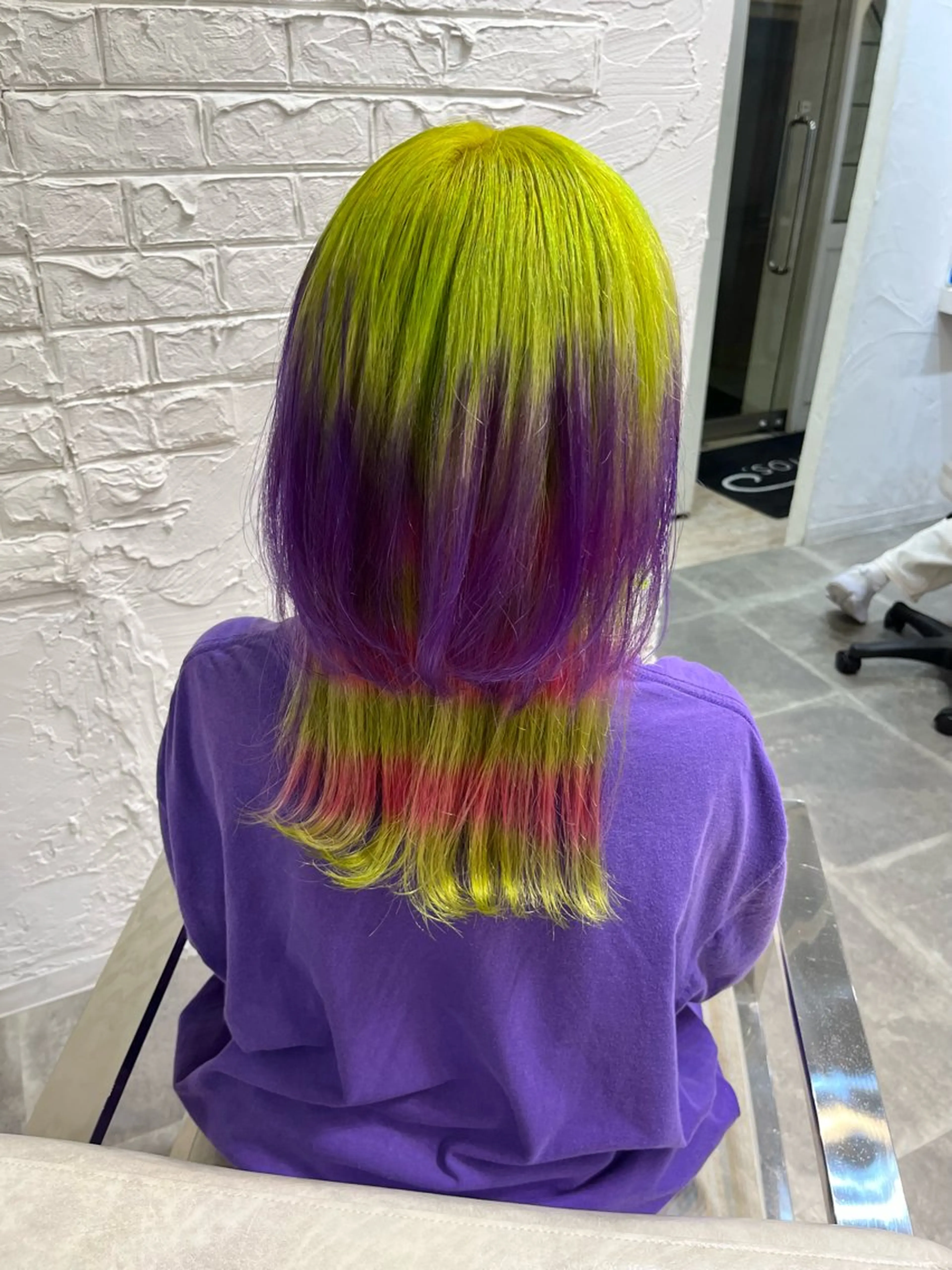 ミディアム カラー ヘアカラー 🩵aiko / モデル募集中️🩵のヘアスタイル