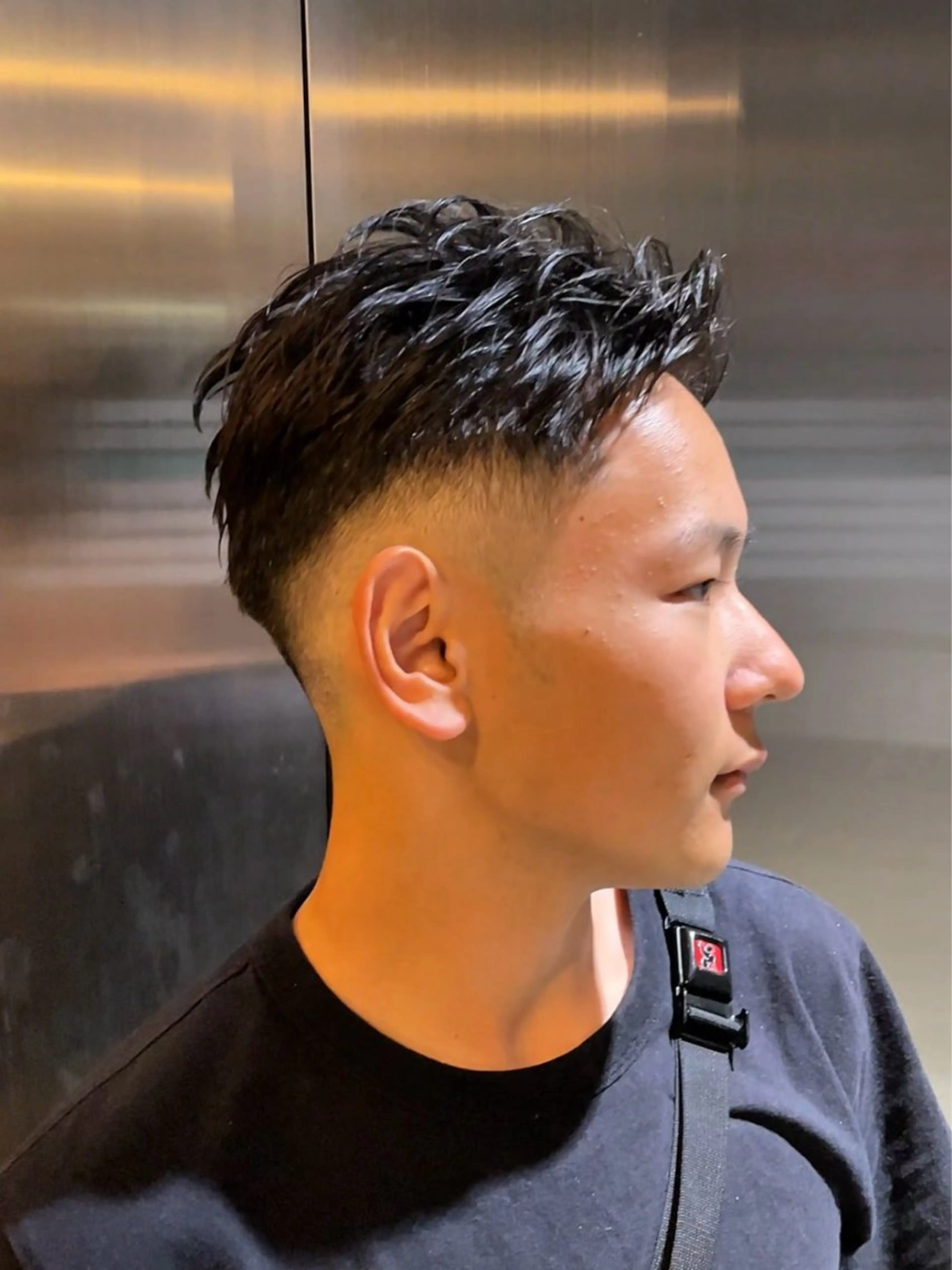 ショート ナリキ/ダブルカラー /ダブルカラーモデルのヘアスタイル