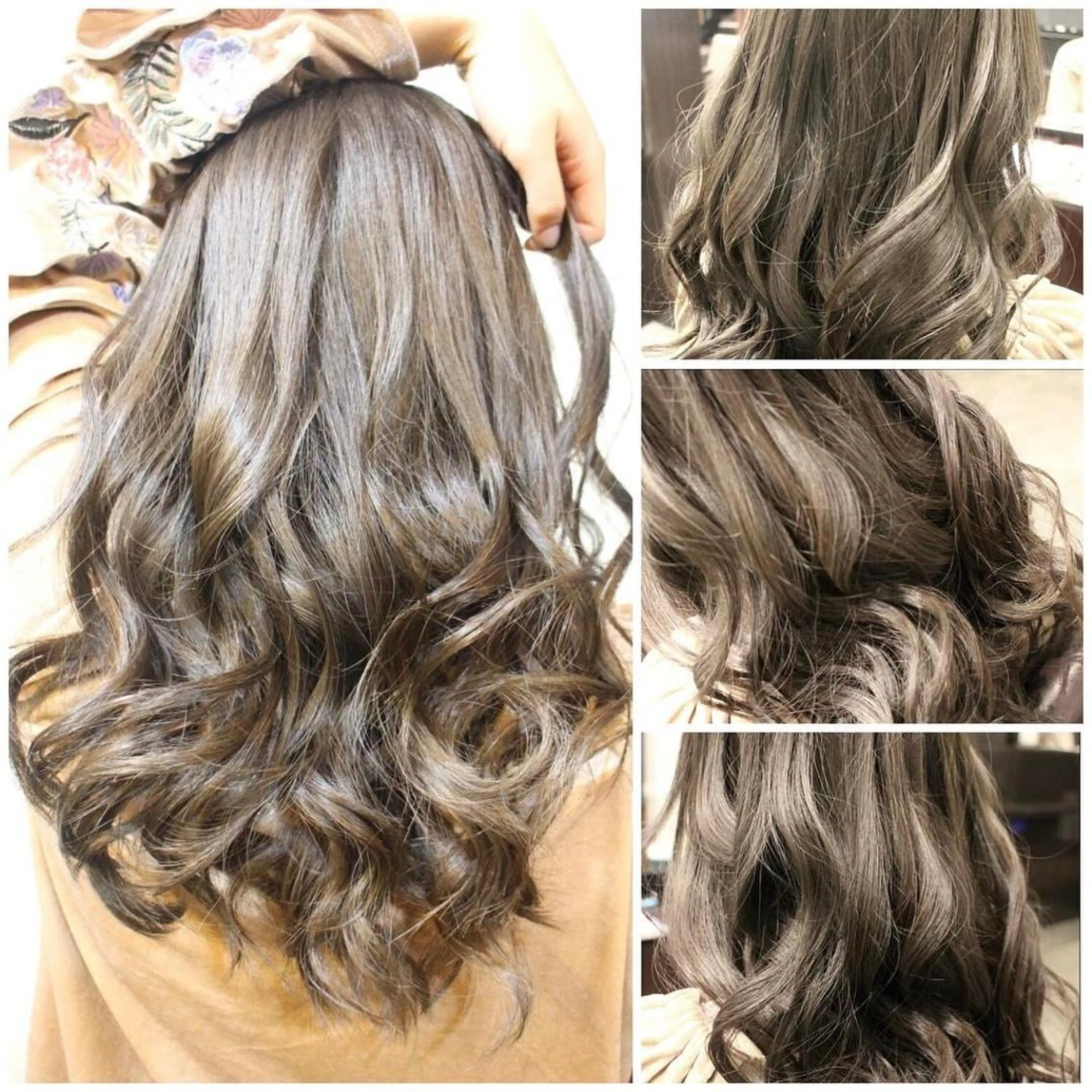 ミディアム カラー ヘアアレンジ ブラウンカラー カット ヘアカラー トリートメント 次世代シールエクステ 錦糸町 小泉 朋之のヘアスタイル