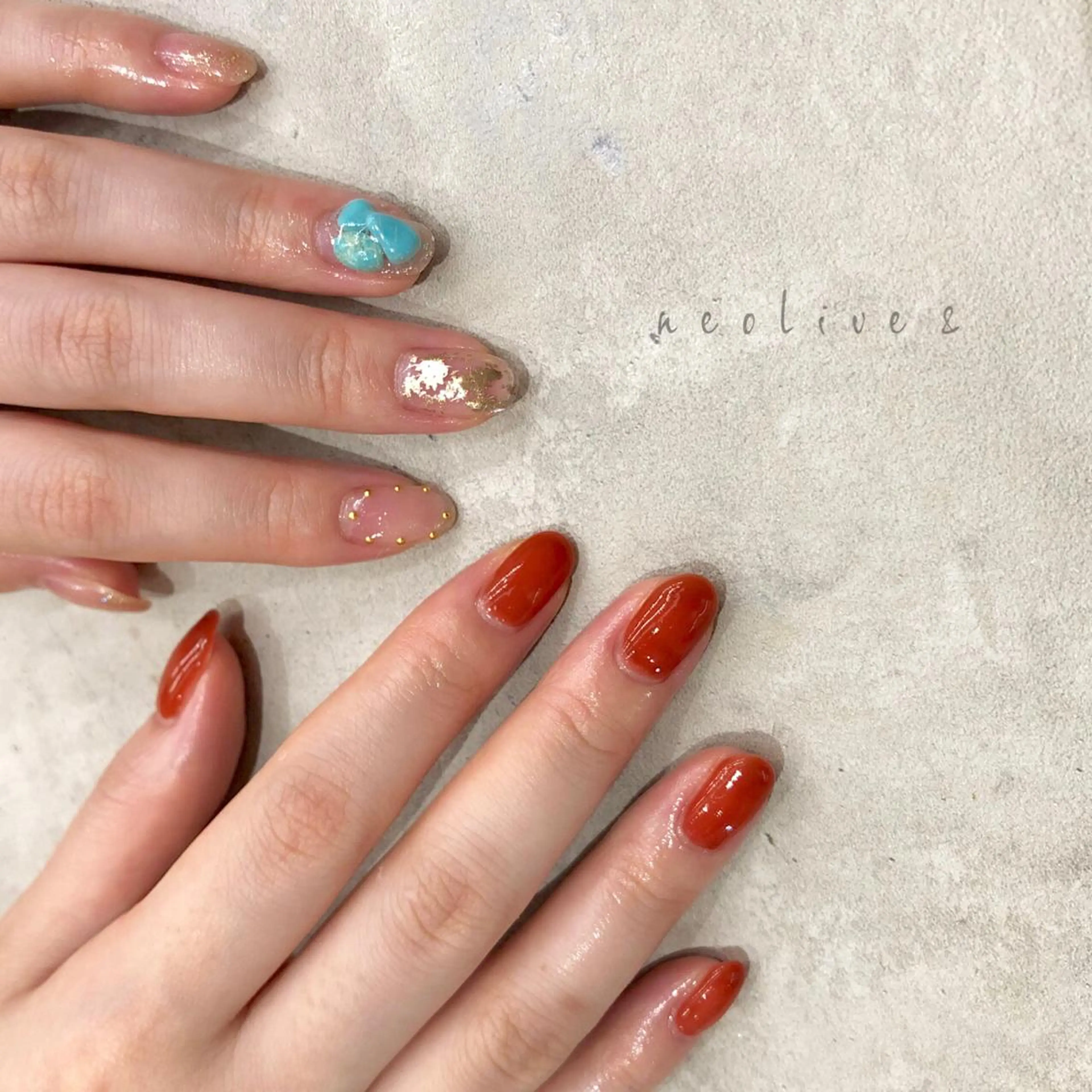 ネイル ハンドネイル Yuriko Omi パラジェル/渋谷のネイルデザイン