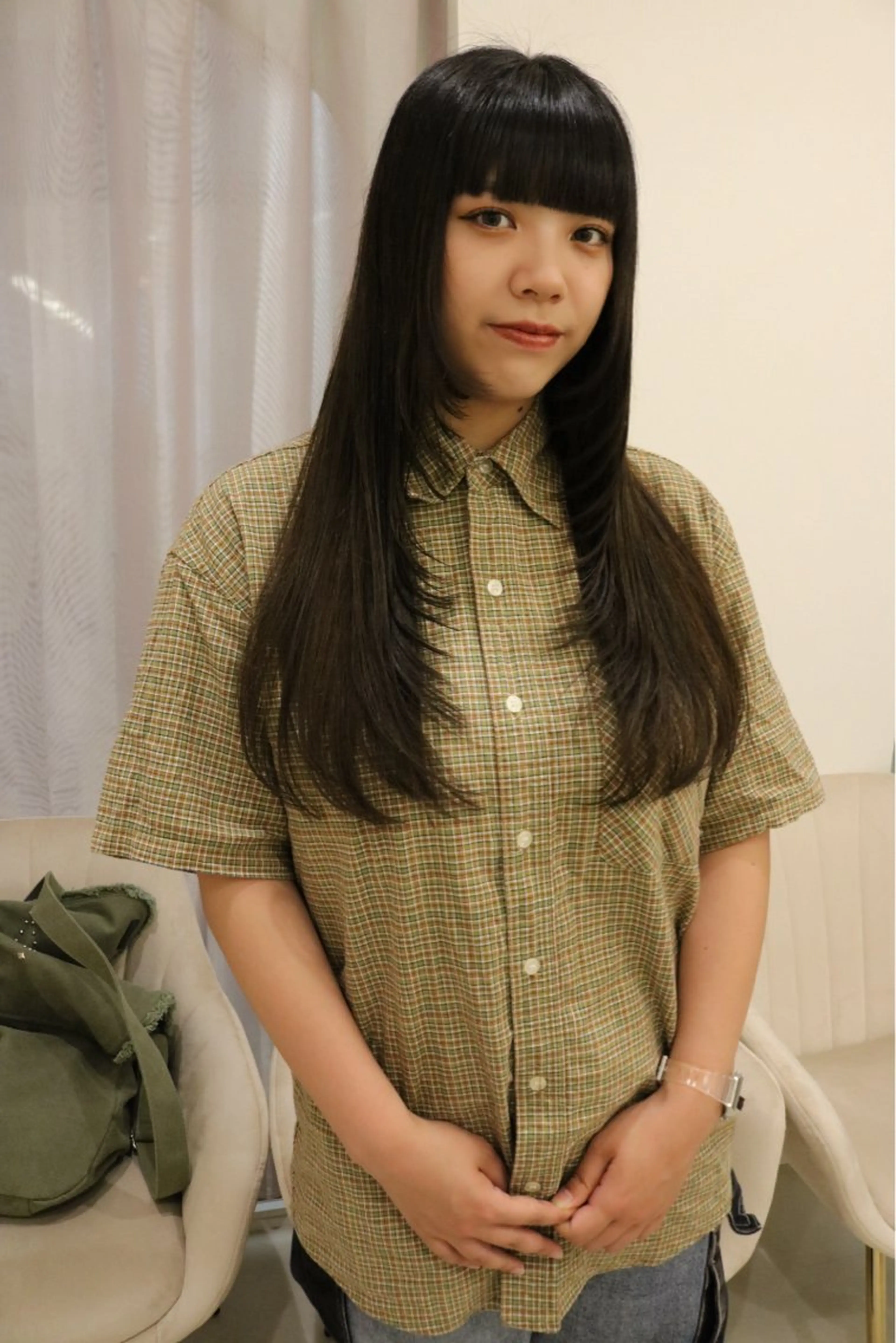 ロング カット 松村 澪里のヘアスタイル