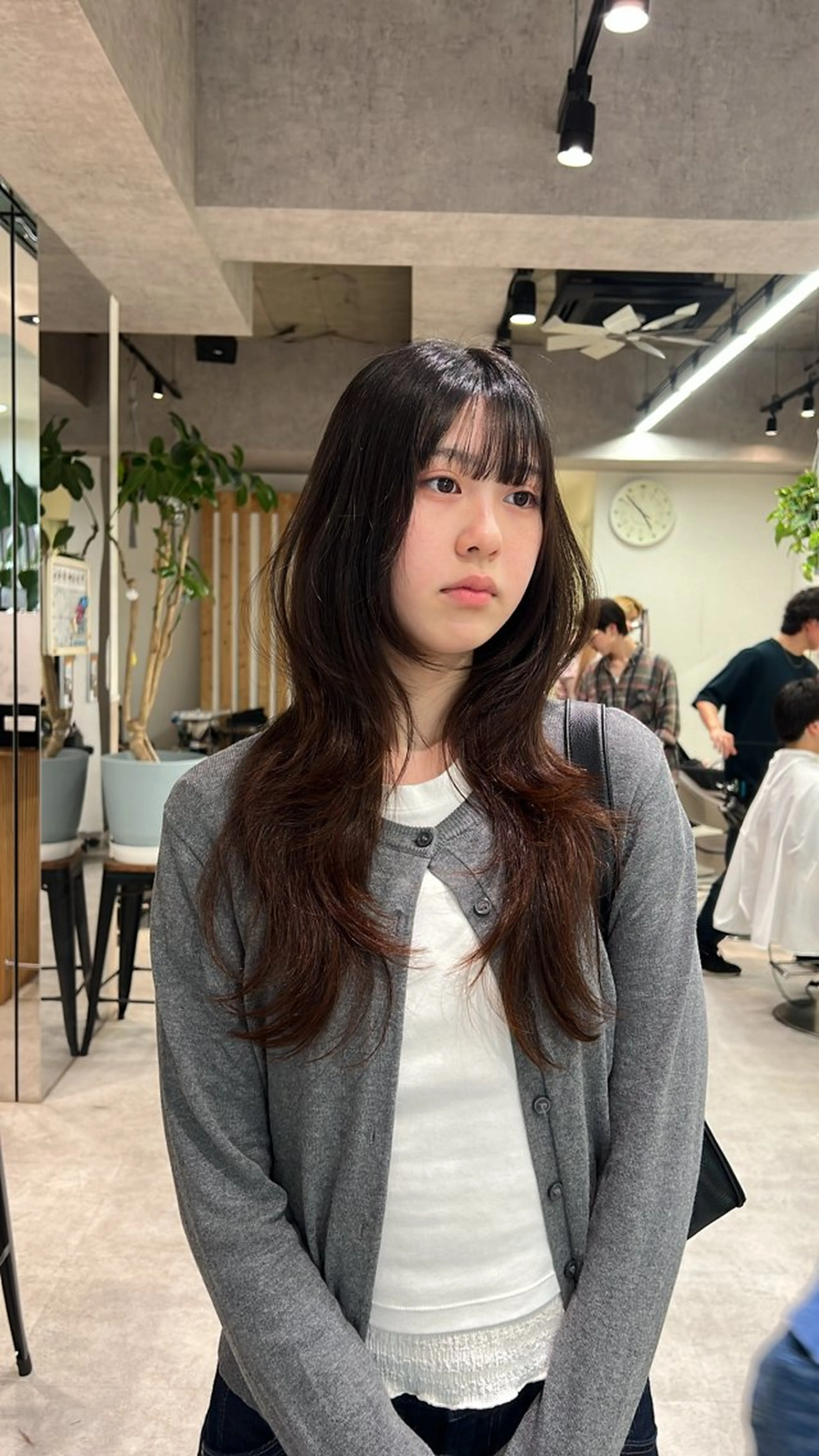 ロング ハッシュカット カット 透明感カラー/ボブ / MARIE🍇のヘアスタイル