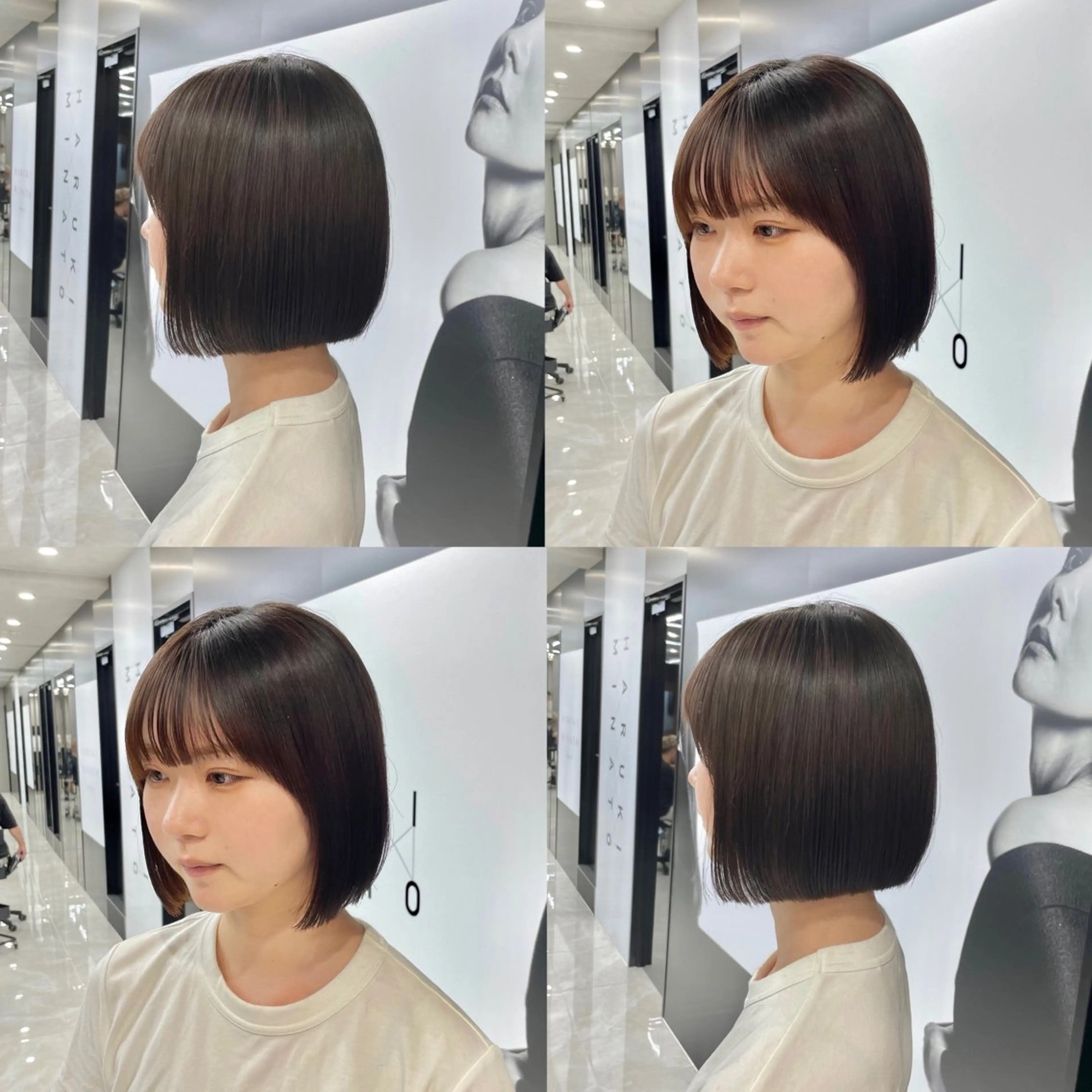 ショート ボブ 顔周りカット 新宿/顔周りカット/ レイヤー/がっきーのヘアスタイル