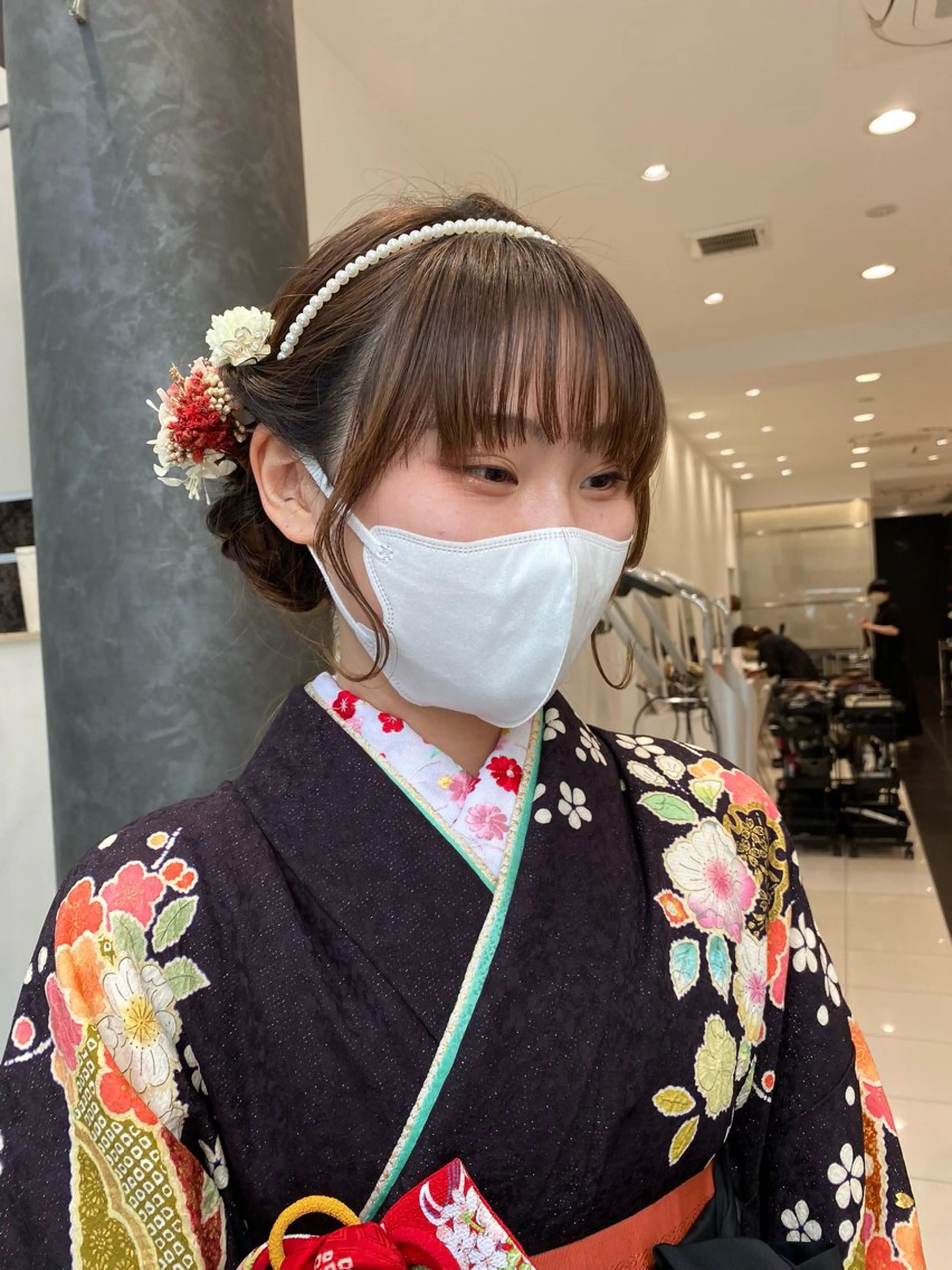 ミディアム オオタ ユイナ🌈のヘアスタイル