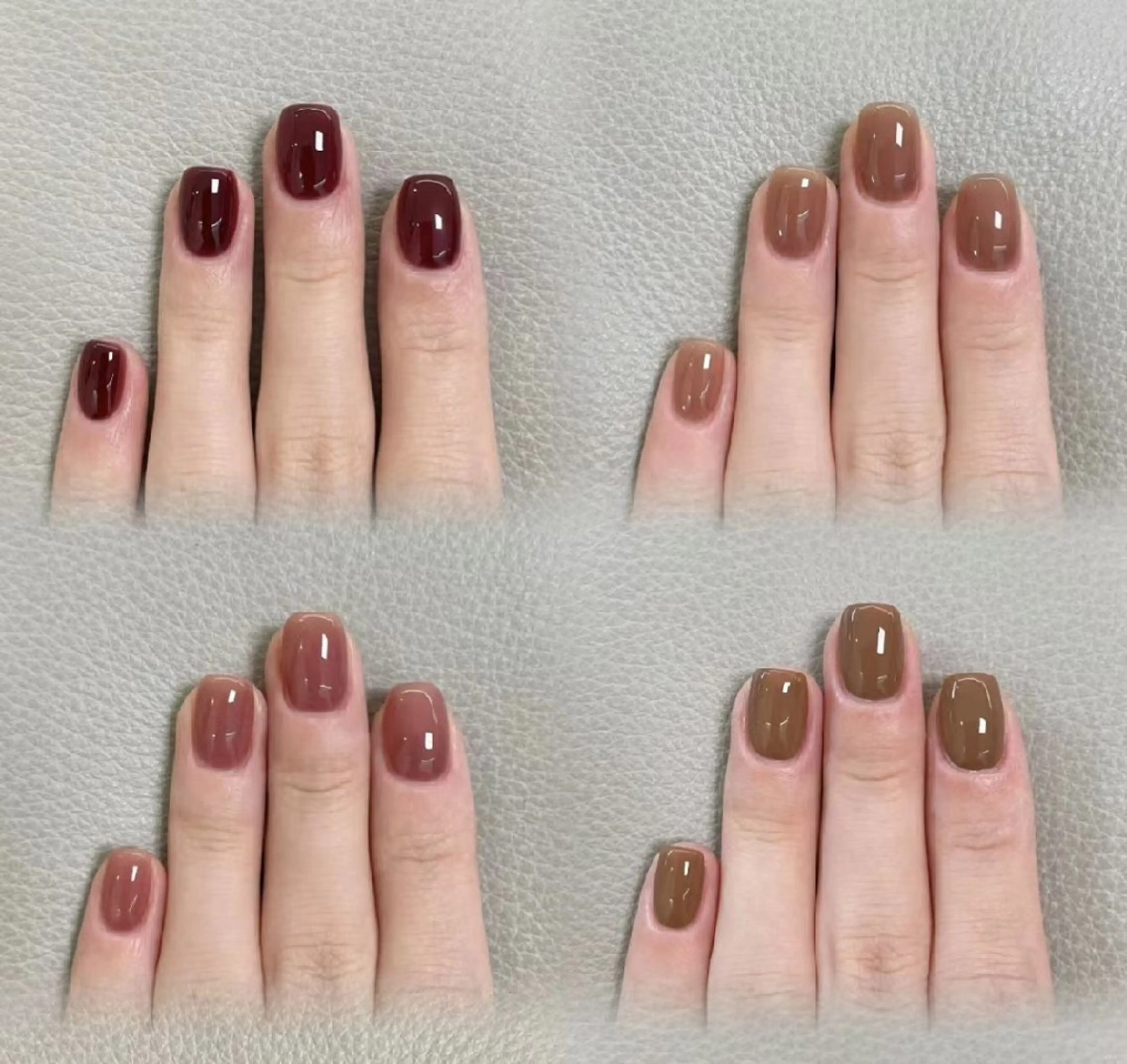 ネイル ワンカラーネイル ハンドネイル UM Nail Salonのネイルデザイン
