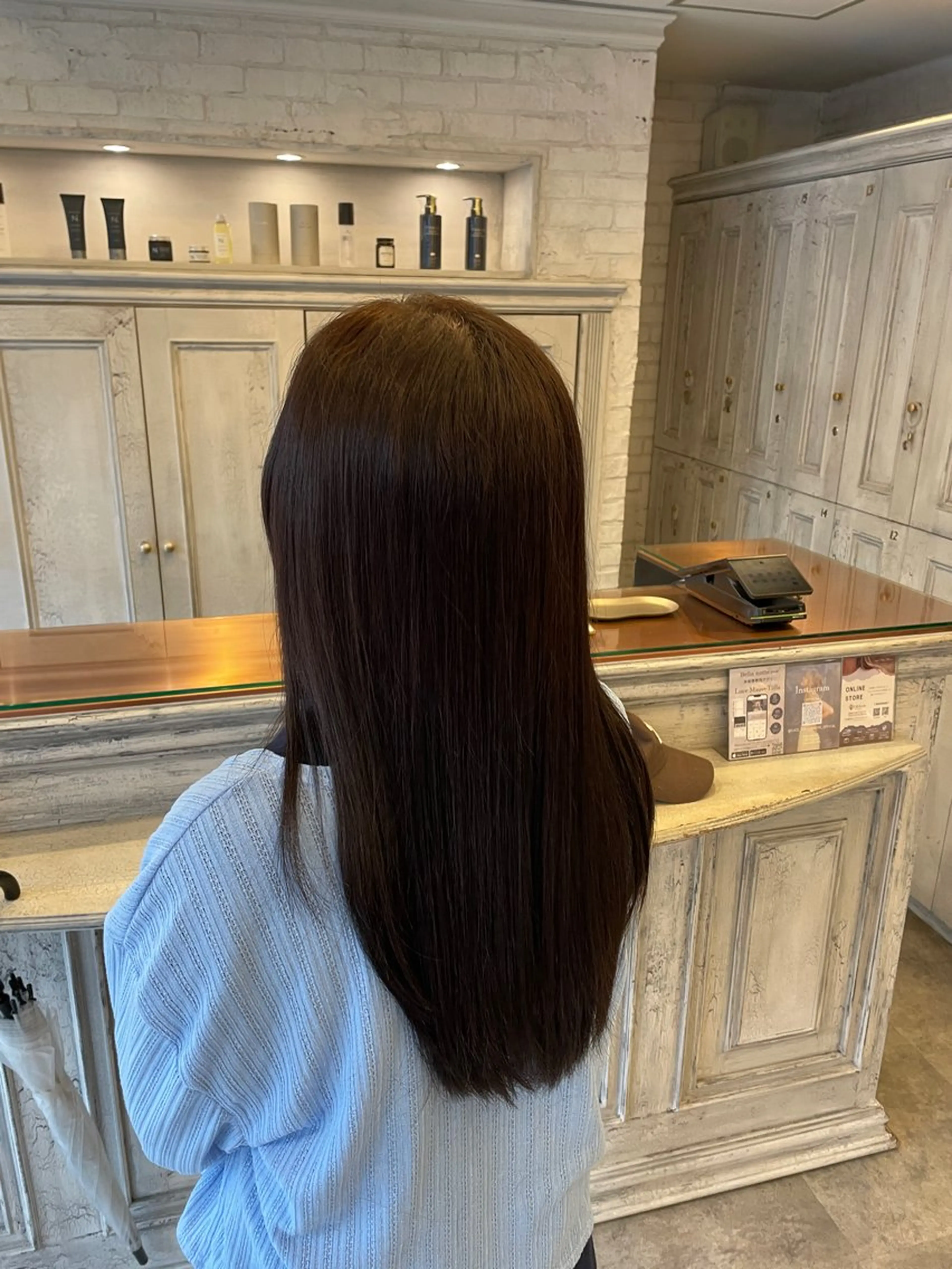 ロング カラー トリートメント AKITO /溝の口駅のヘアスタイル