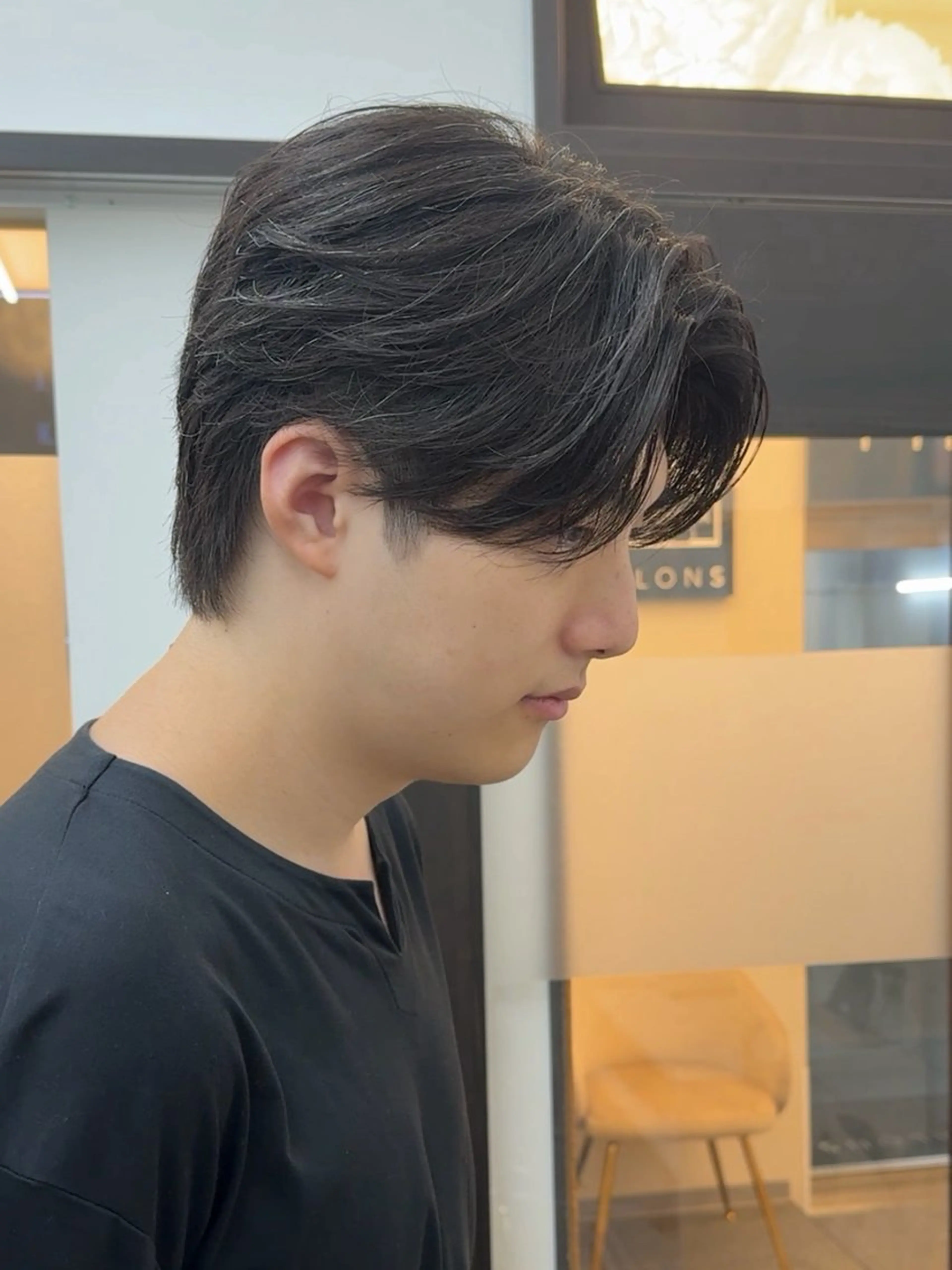 ショート メンズ カット トリートメント ヘアセット 新宿メンズ専門 メンズパーマ特化のヘアスタイル