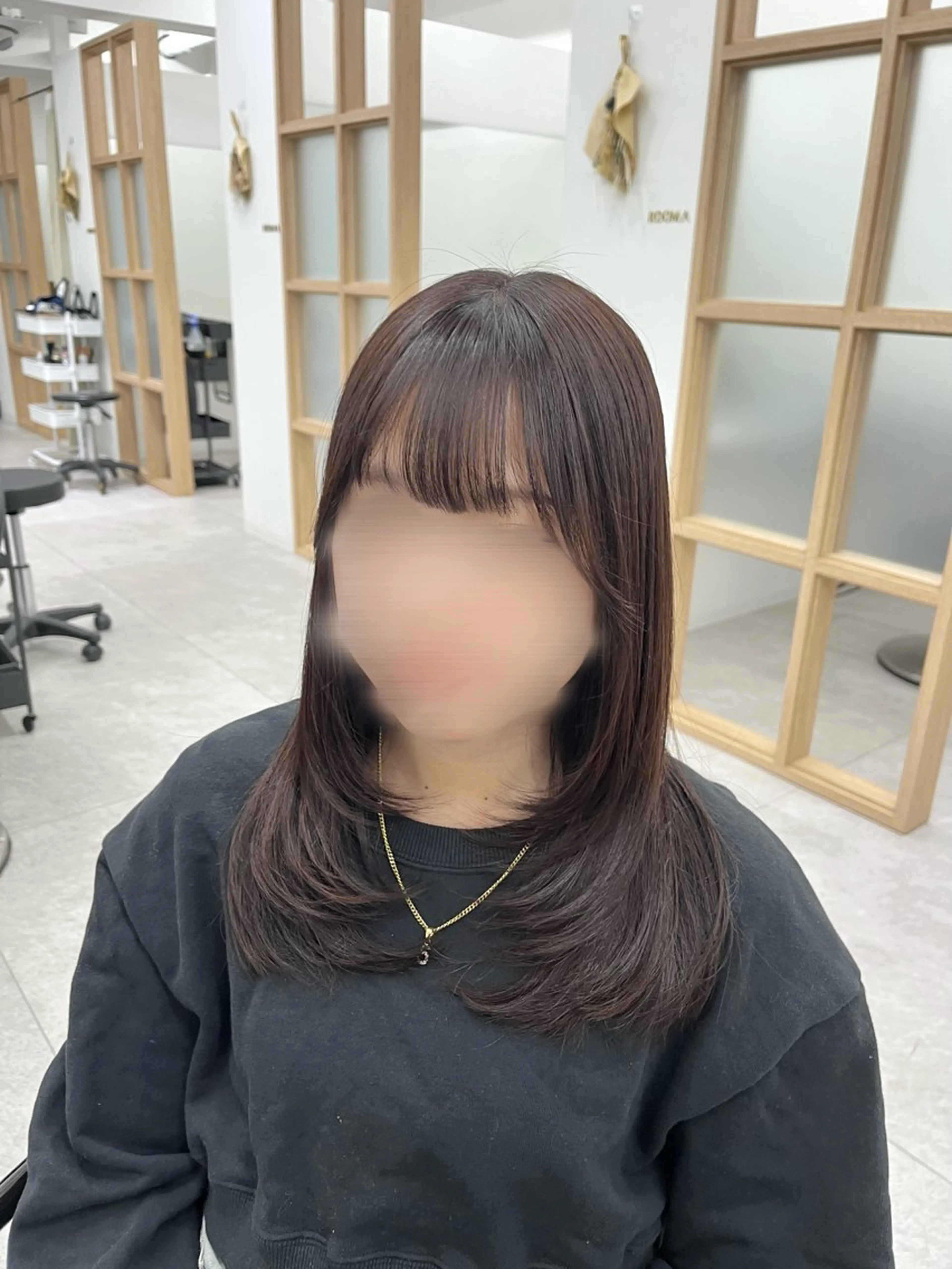 ミディアム 柔らかオリーブ🌿 HIMARI🌻のヘアスタイル