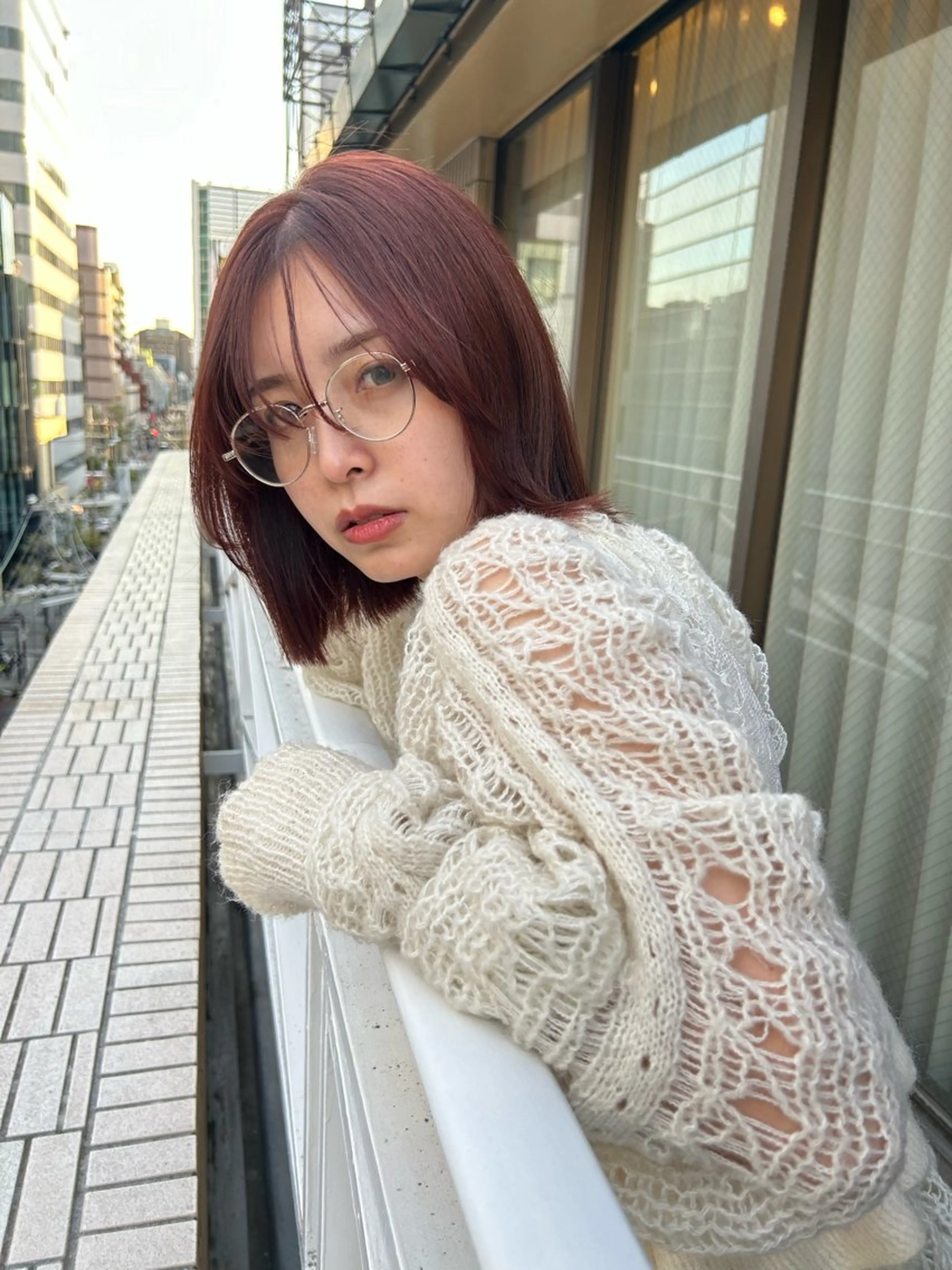 ショート カラー カット ヘアカラー トリートメント ショート/ボブ/ 心斎橋/宮脇美奈のヘアスタイル