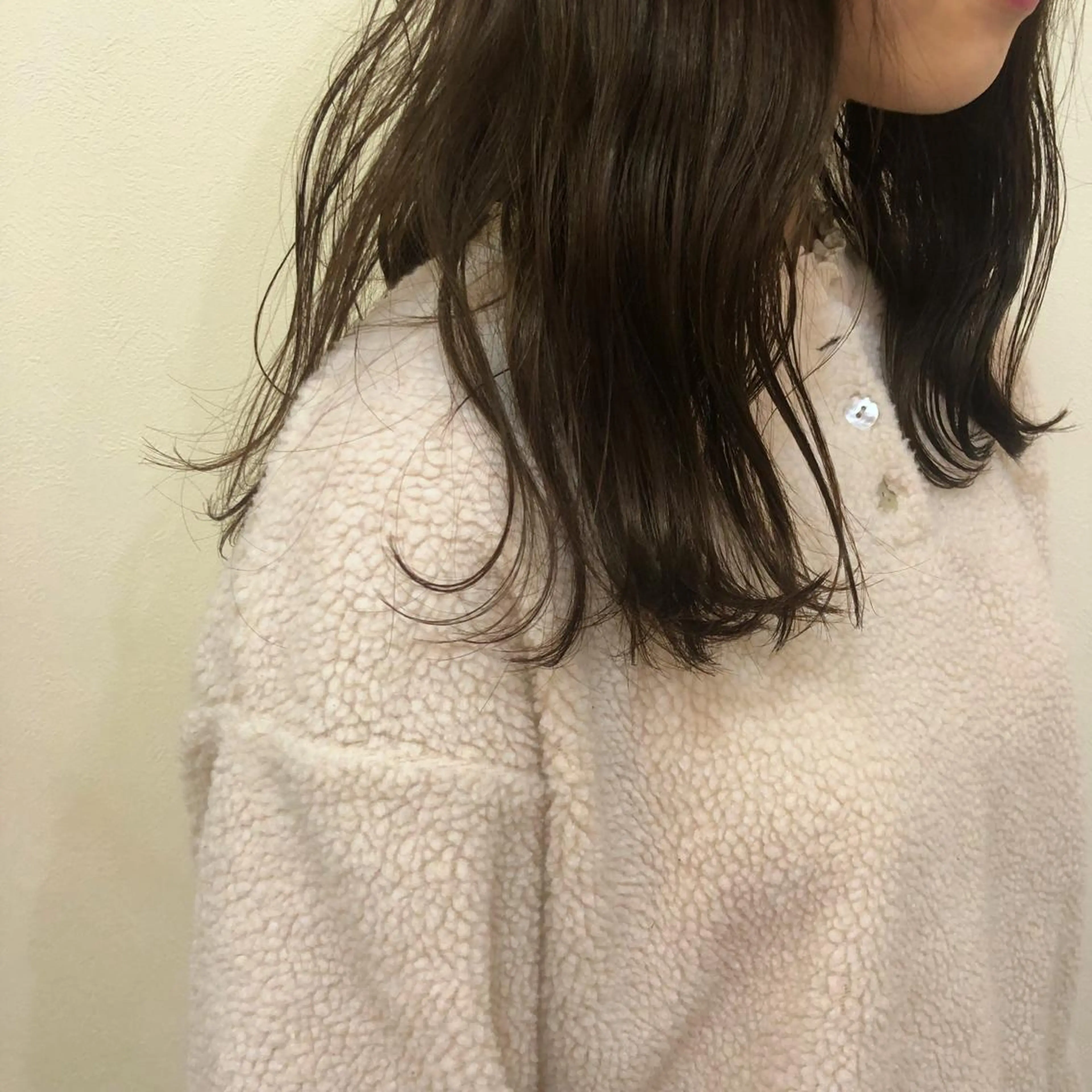 ロング カラー ベージュカラー 透明感カラー オリーブベージュ カット ヘアカラー トリートメント 酸性縮毛矯正🧴韓国 レイヤー/髪質改善のヘアスタイル