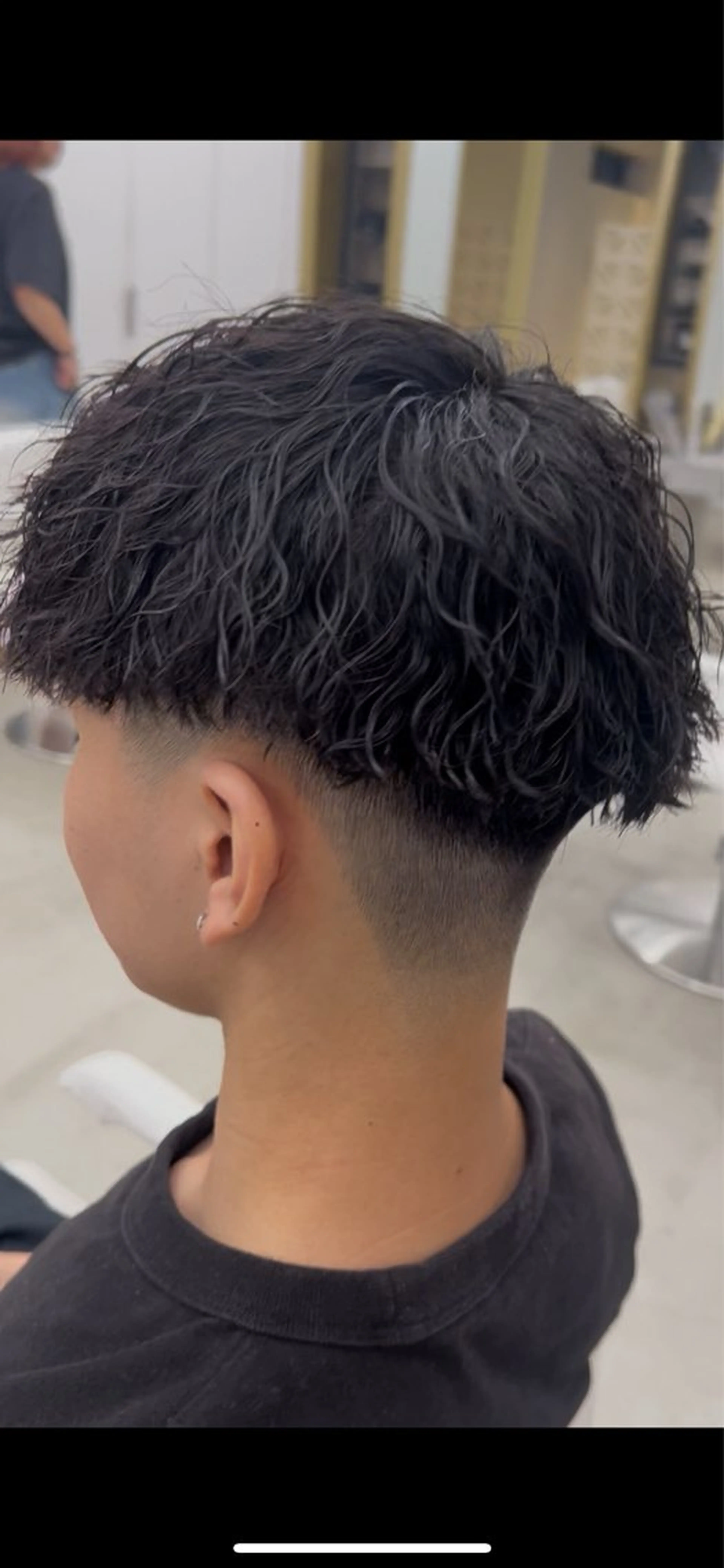 カット+ツイストスパイラルマッシュの写真