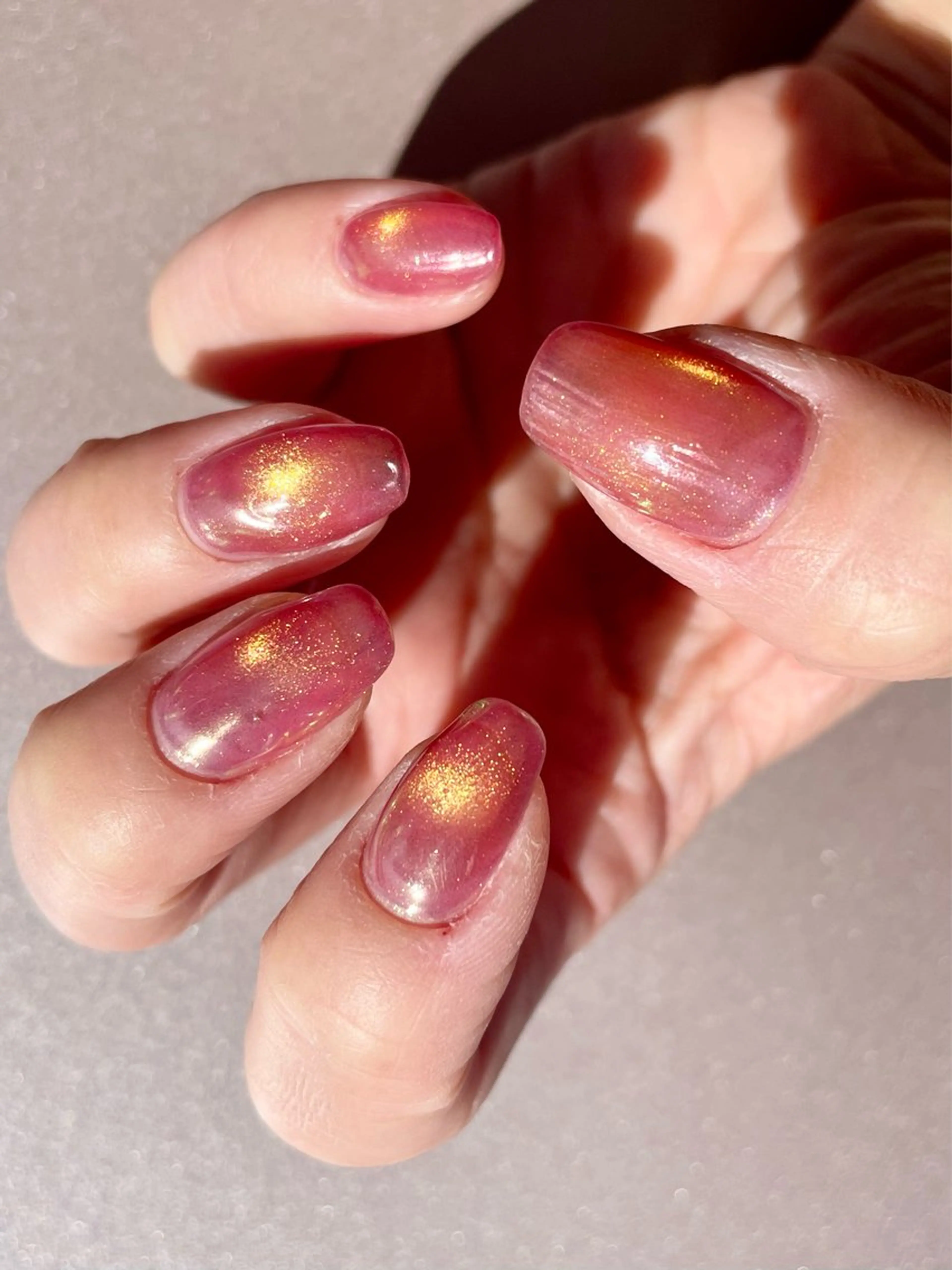 ネイル マグネットネイル ニュアンスネイル 【新宿】Nail Yamazakiのネイルデザイン