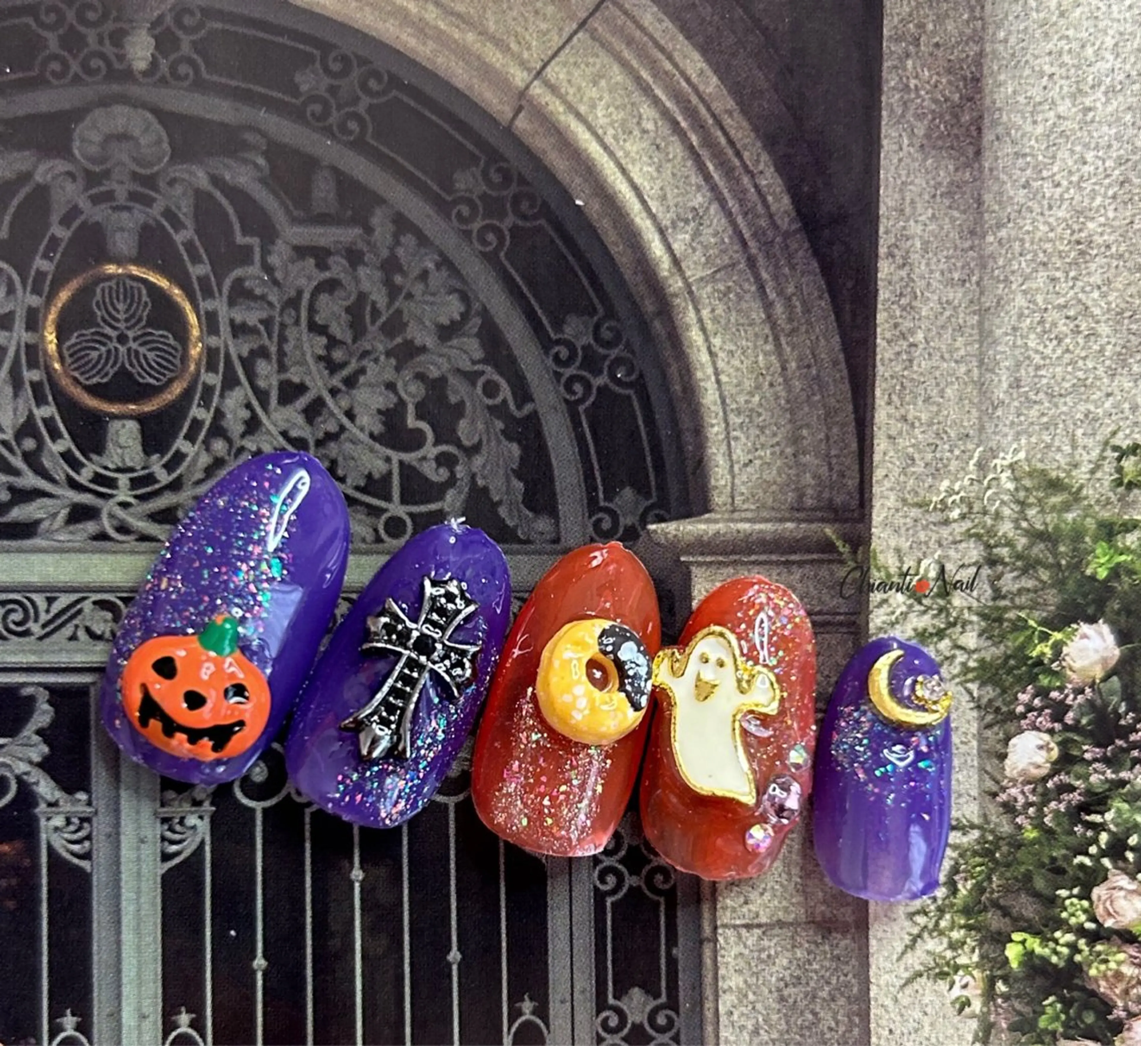 ネイル ハロウィン Chianti Nailのネイルデザイン