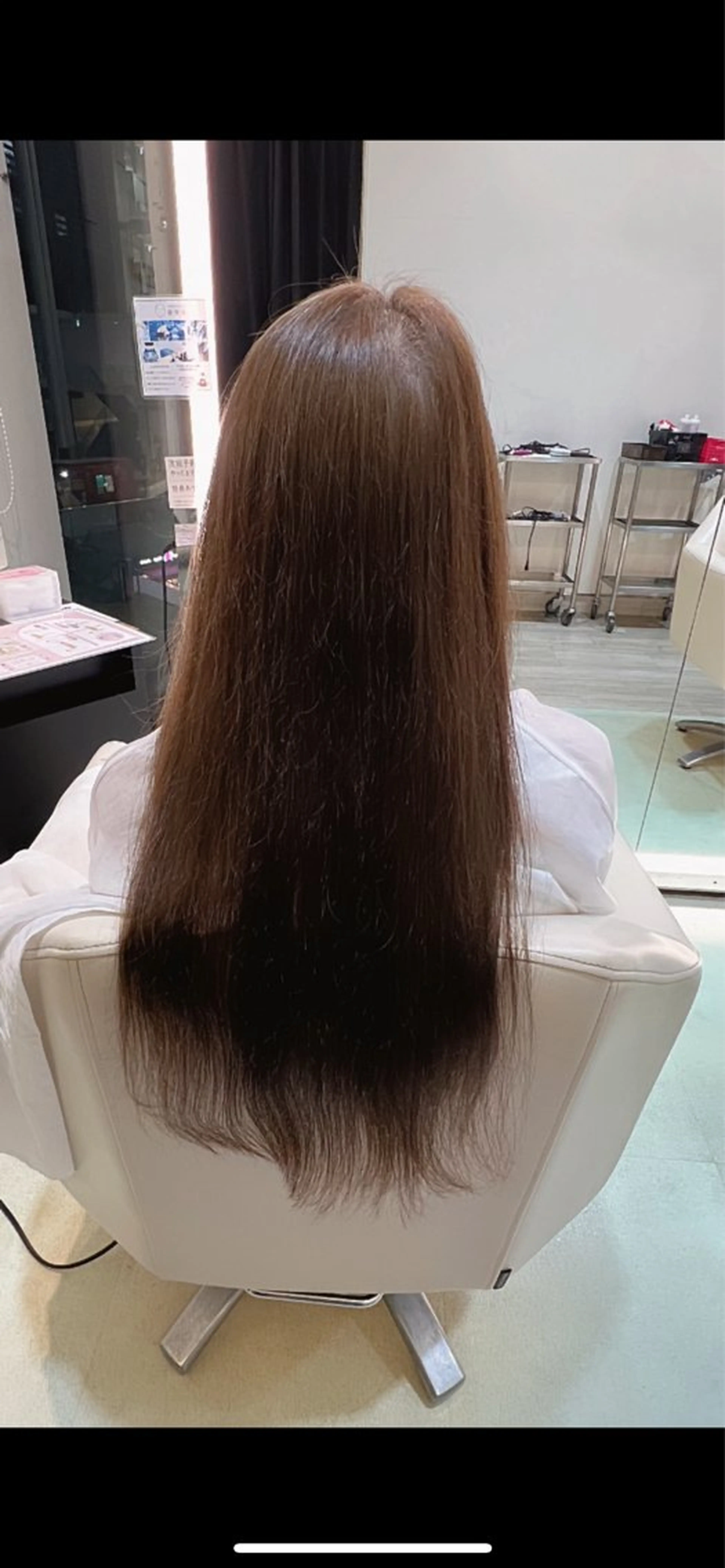 ロング 近藤 羽南のヘアスタイル
