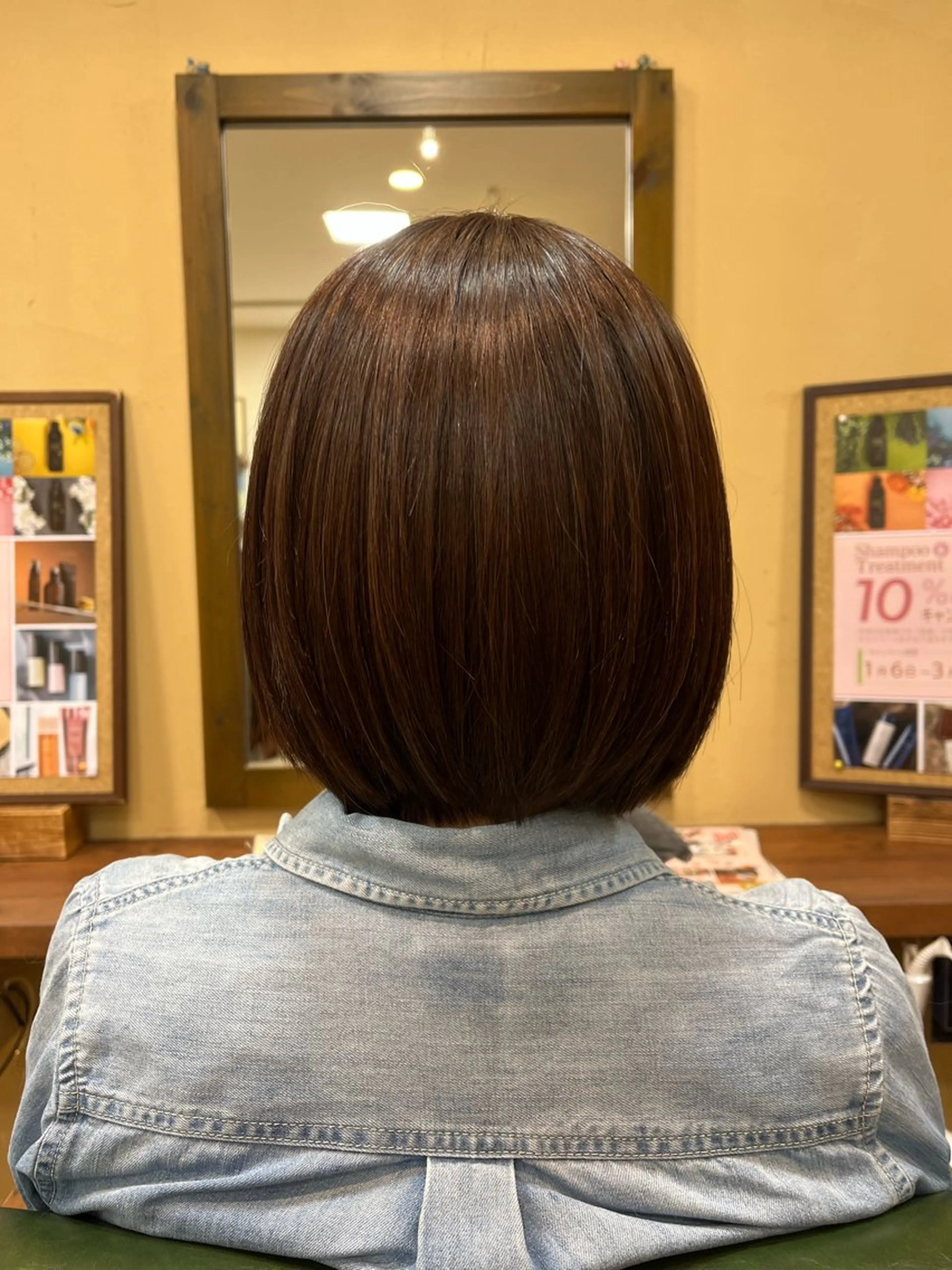 ミディアム ボブ Greens Yokoのヘアスタイル