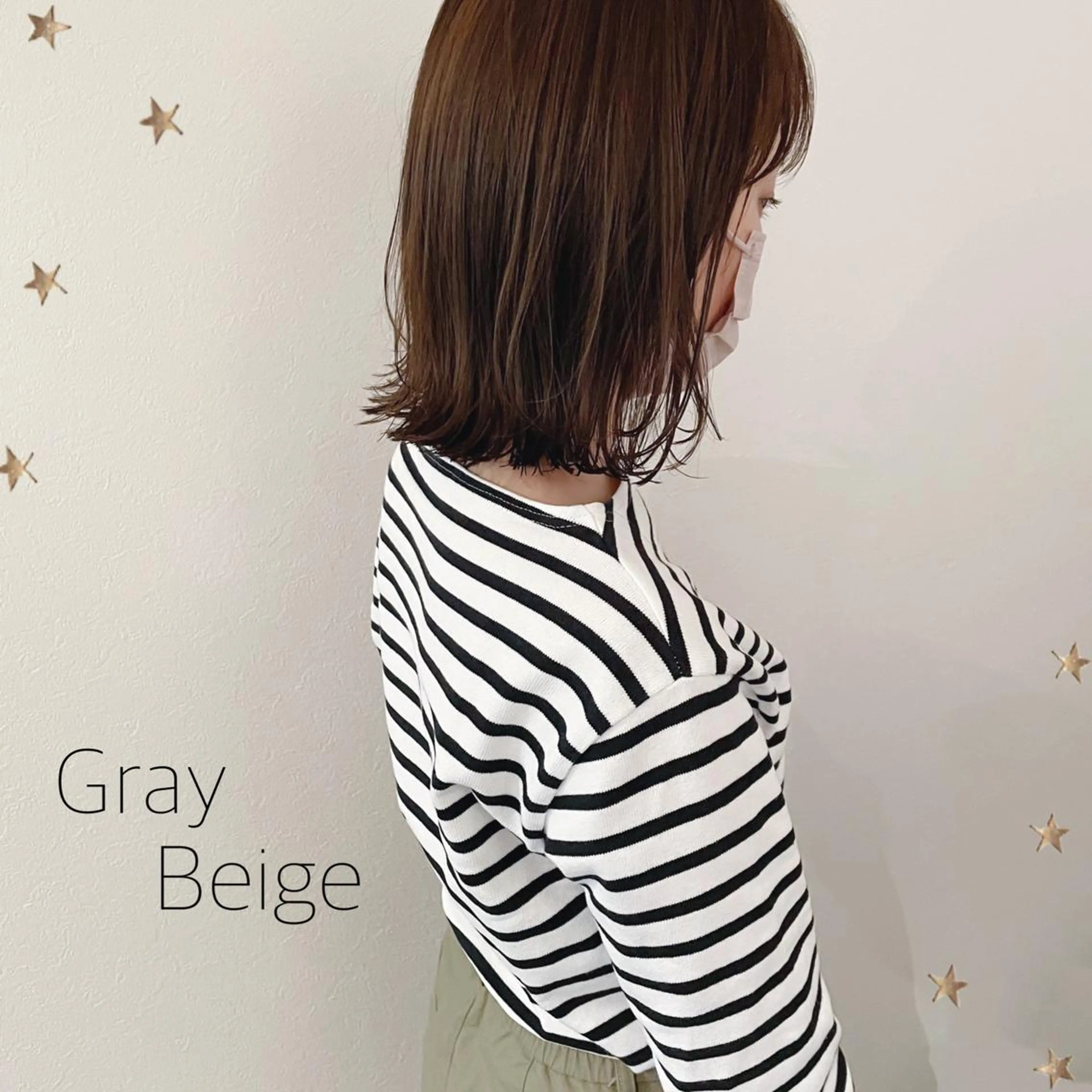 ミディアム カラー カット ヘアカラー salon AKIRA所属・市川 千夏のヘアスタイル