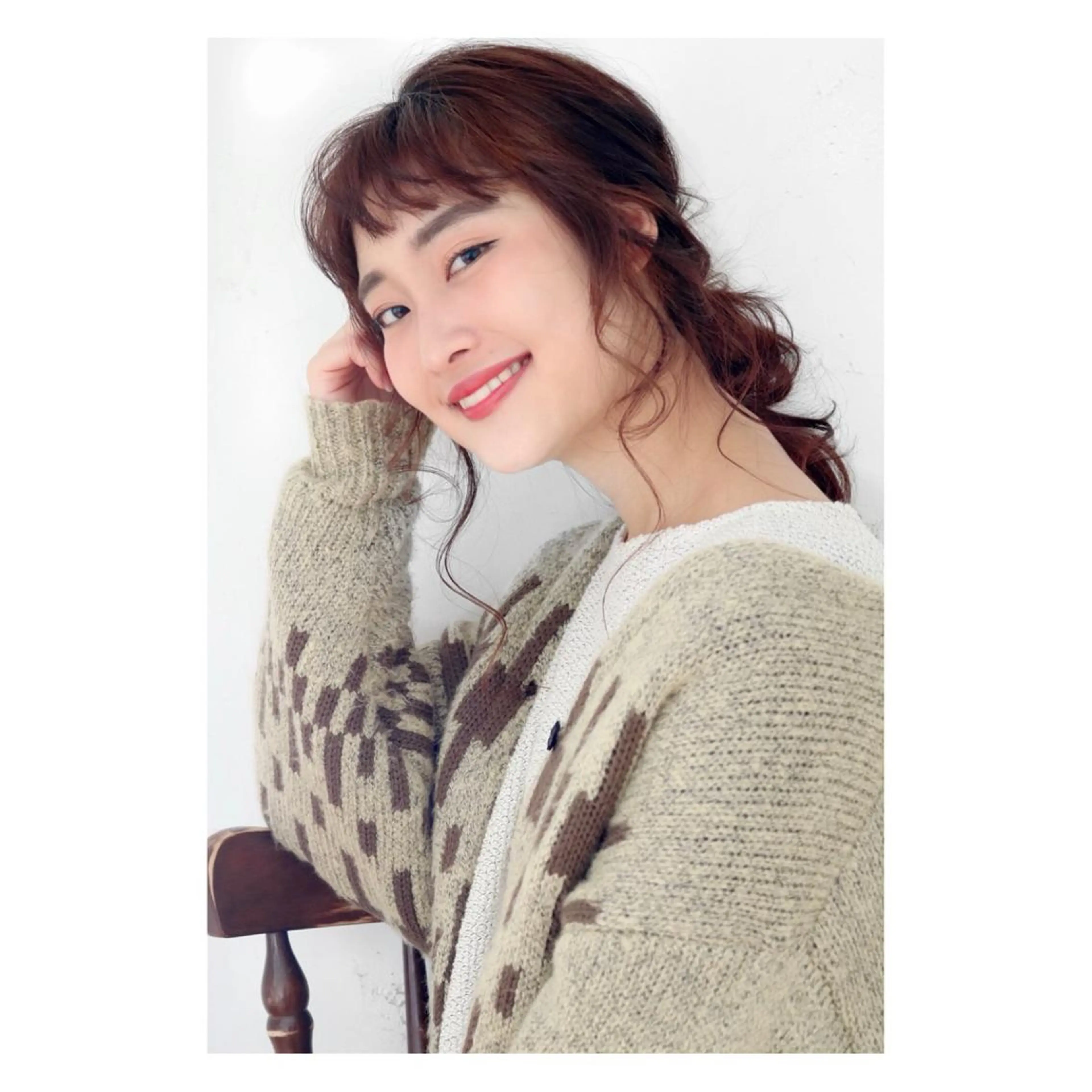 ロング カラー ヘアアレンジ カット merci.所属・🌻あいり merci.🌻のヘアスタイル