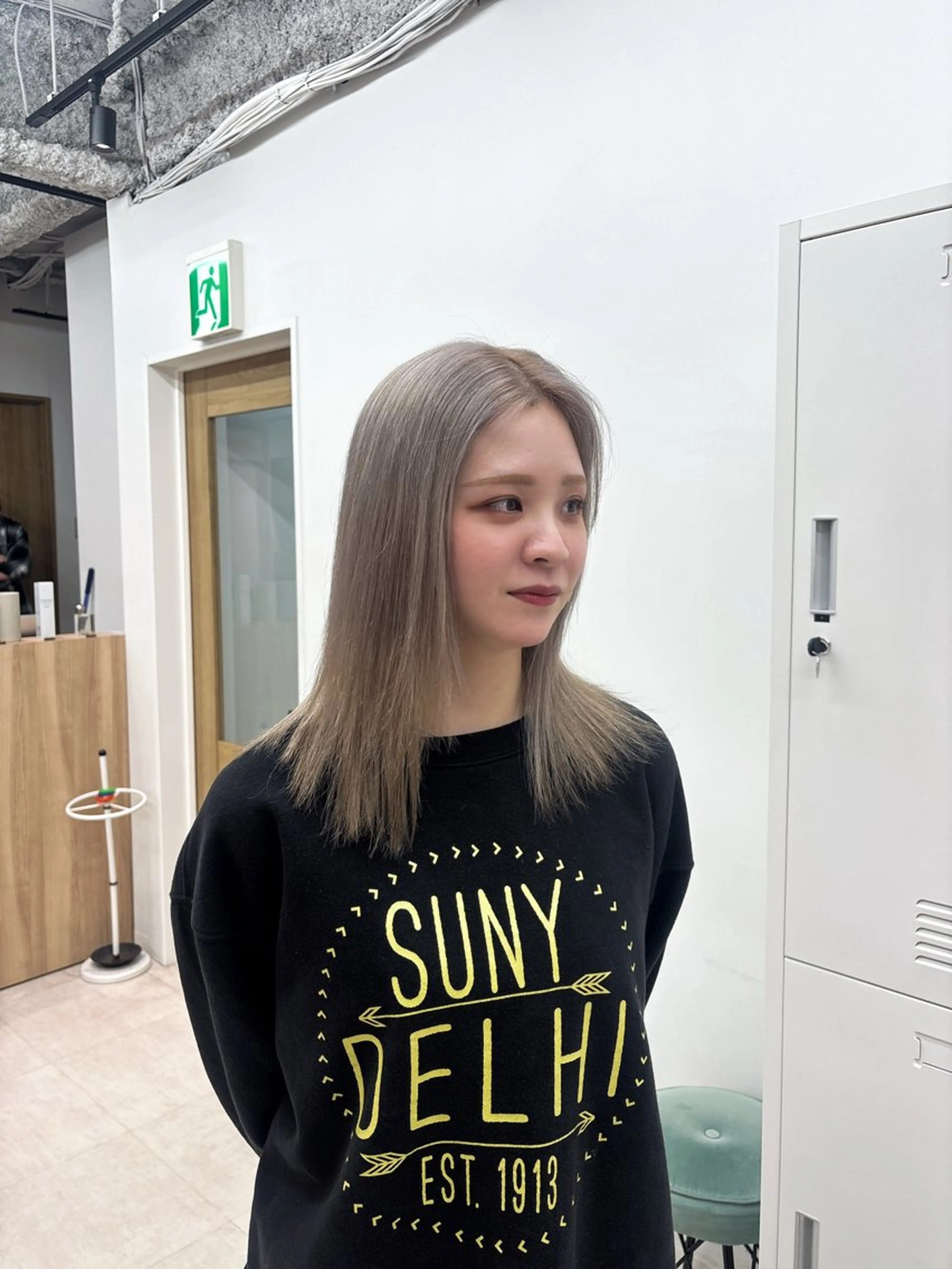 ミディアム カラー ヘアカラー ️🩵RINKA/ 艶color🩵のヘアスタイル