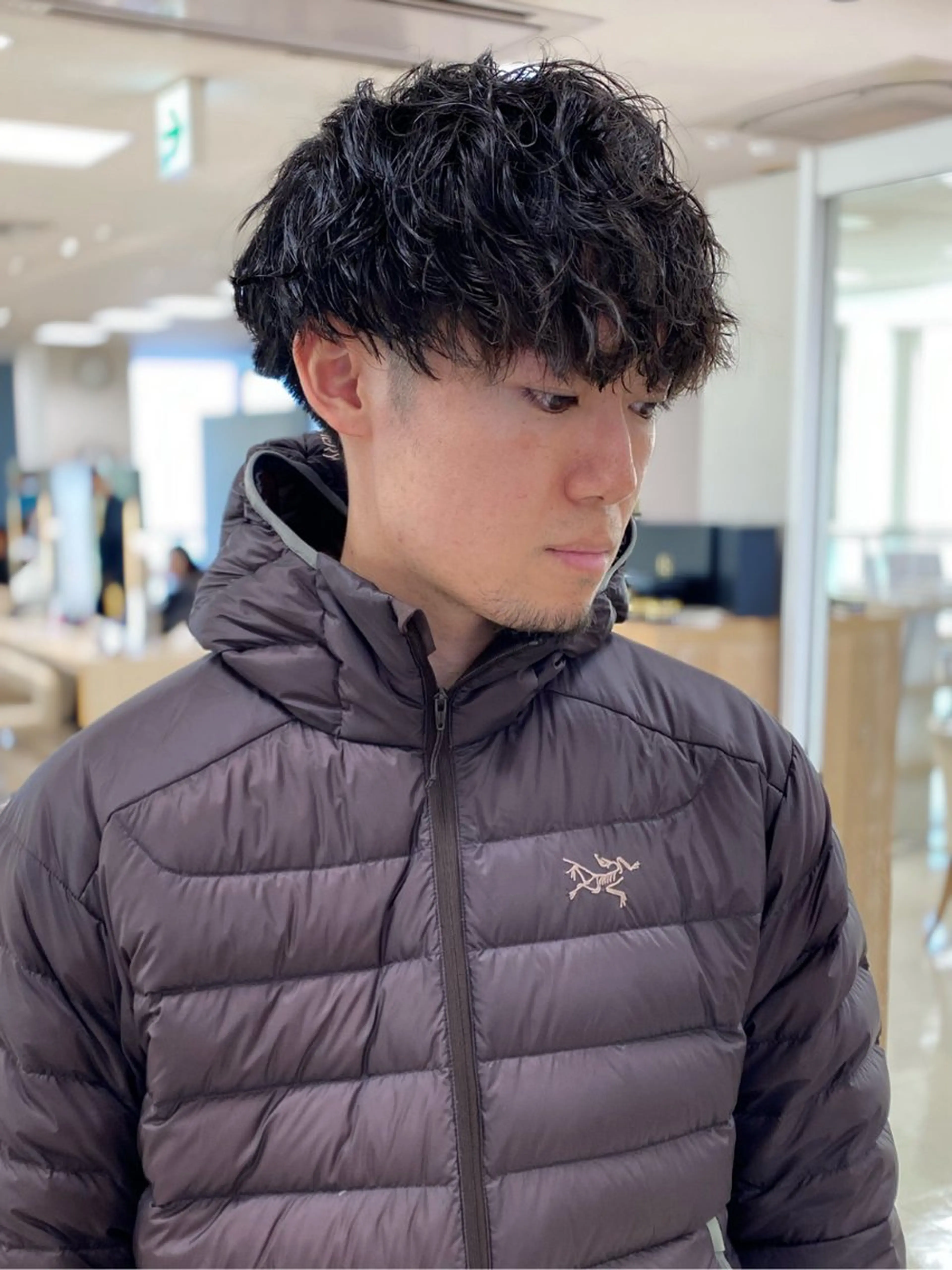 ミディアム カラー ミディアムパーマ お悩み解決美容師🦚 片山/銀座/有楽町のヘアスタイル