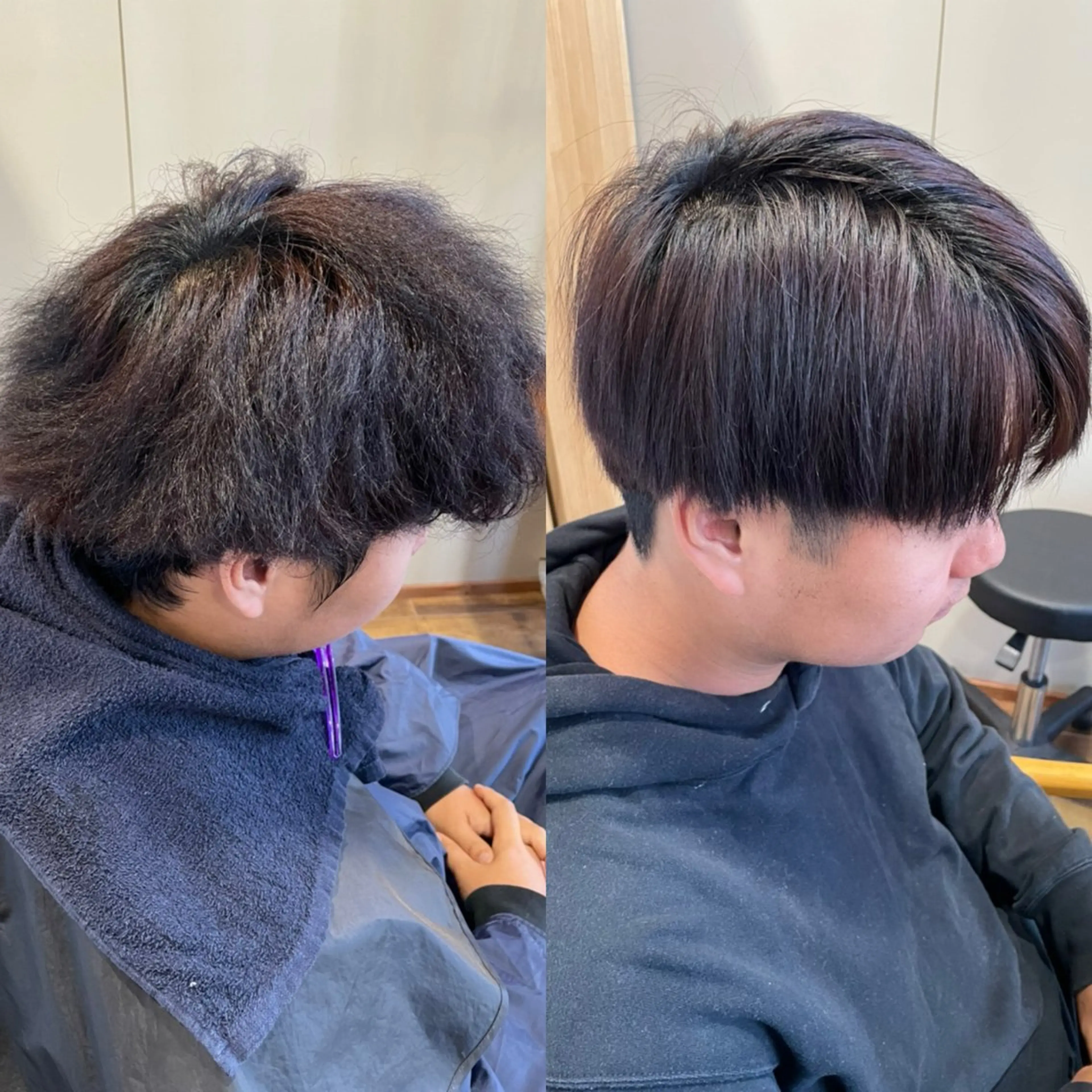 メンズ 縮毛矯正 トリートメント 園田 一喜のヘアスタイル