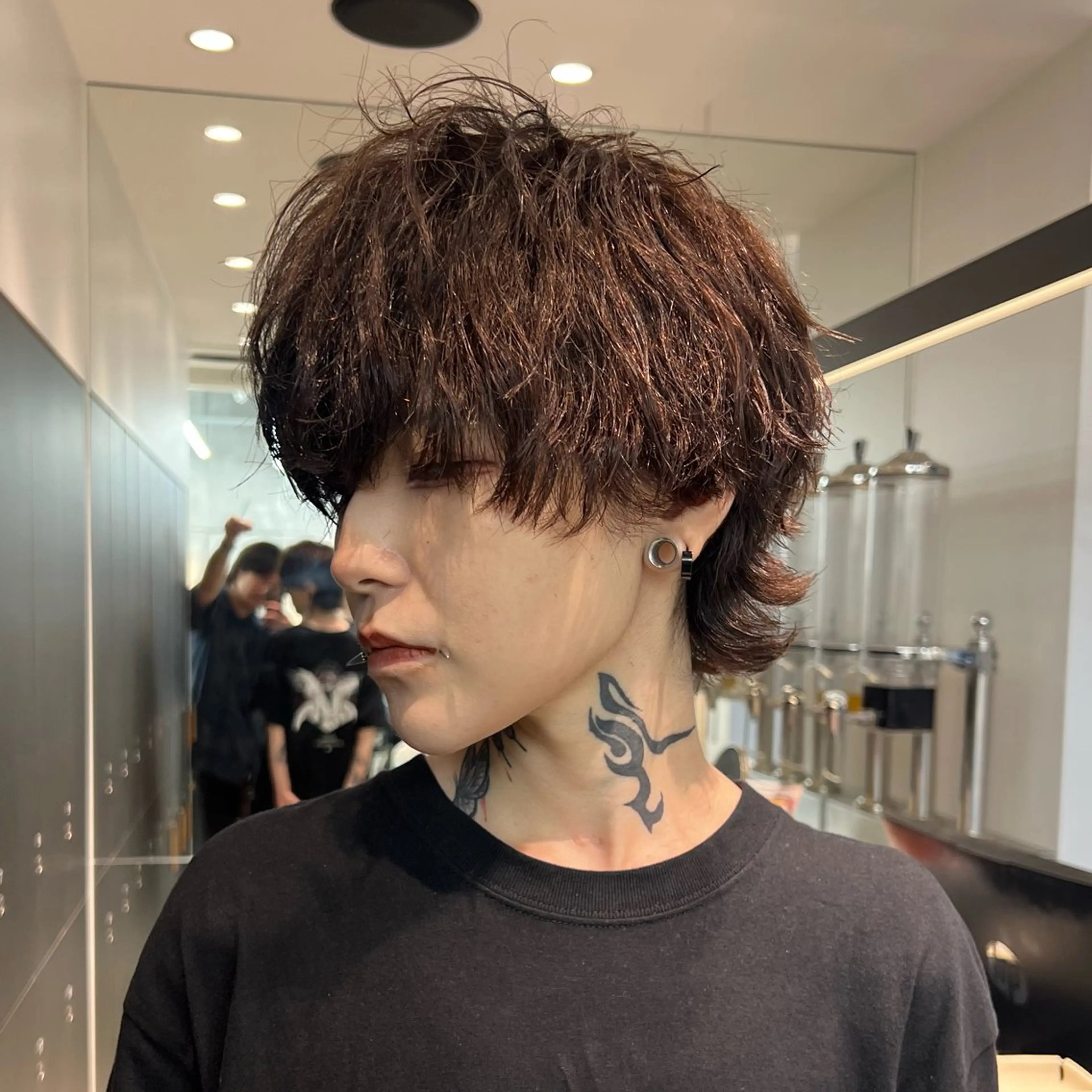 パーマ メンズ マッシュウルフ マッシュ メンズパーマ メンズウルフカット ウルフカット カット パーマ トリートメント メンズ/韓国レイヤー /縮毛矯正/📍爽太のヘアスタイル