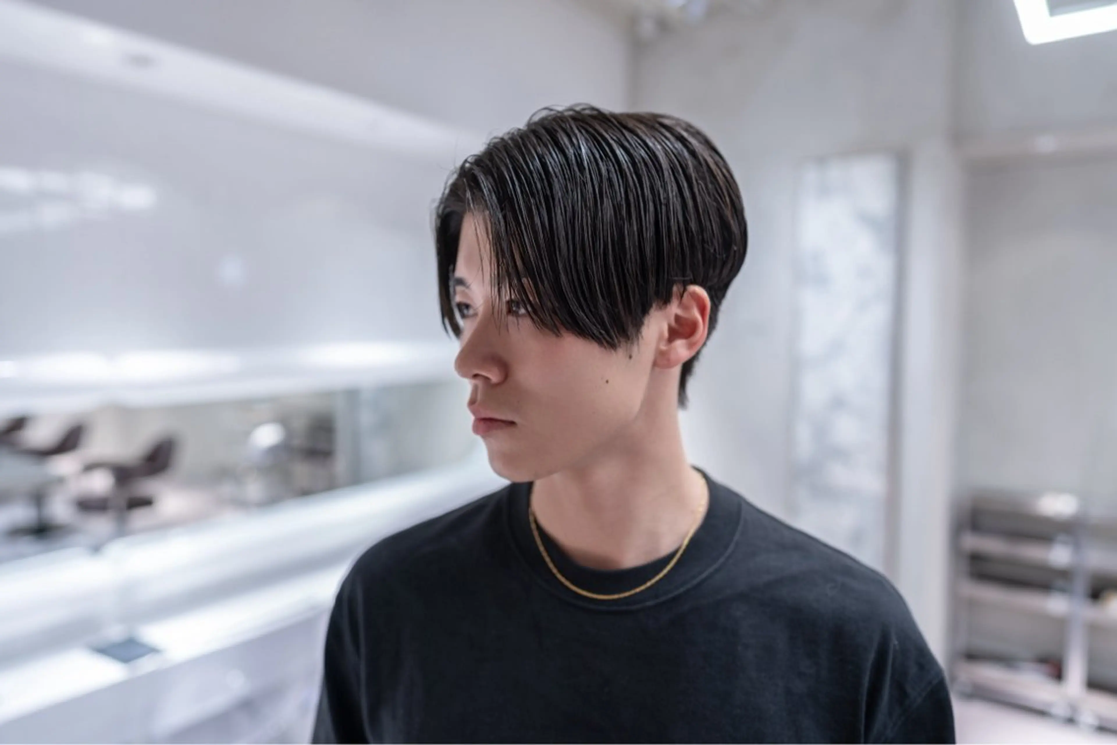 当日🉑ボリュームダウンパーマ+メンズカット(髪質改善トリートメント/ボリュームダウンパーマ/パーマ落とし)¥12000の写真