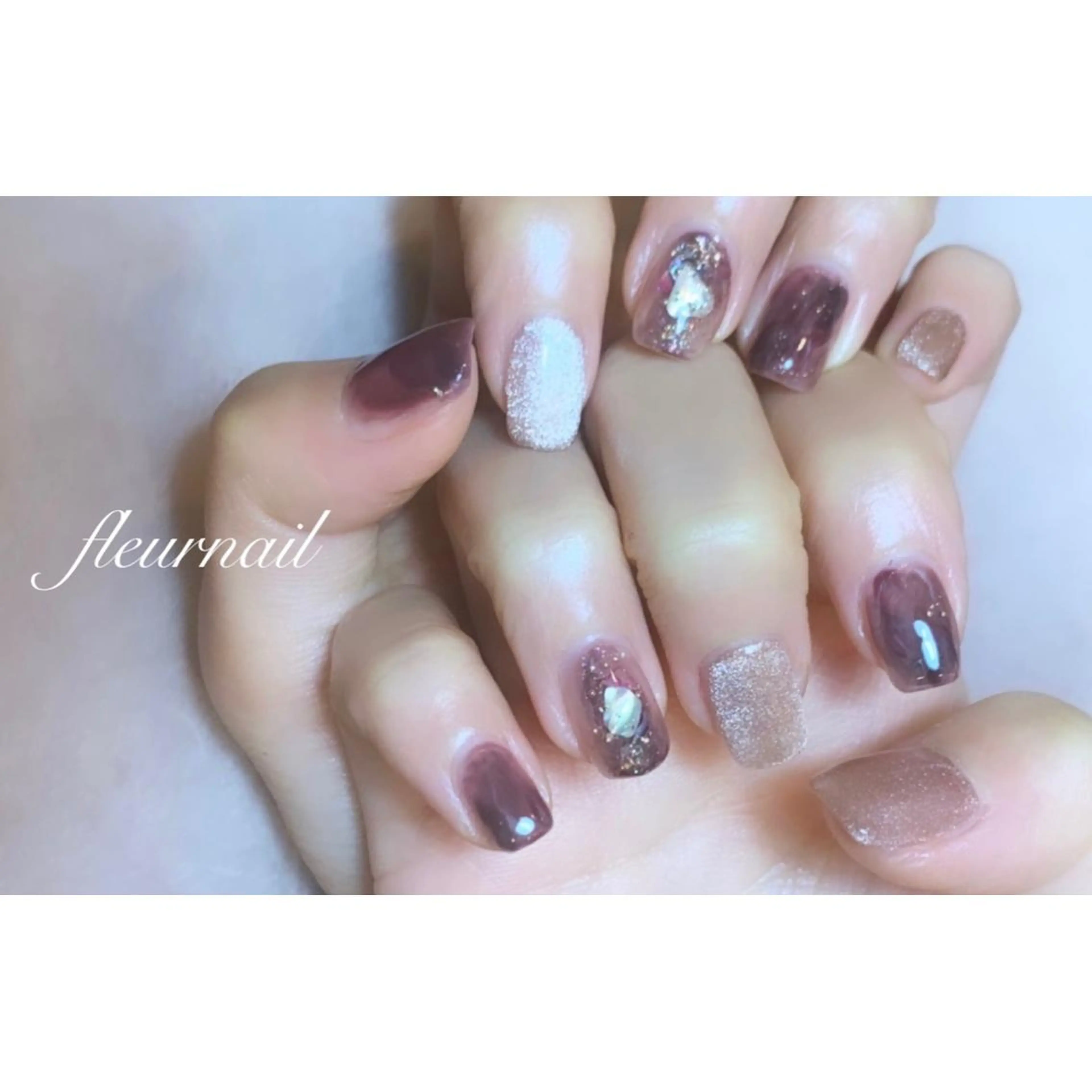 ネイル ハンドネイル fleurnail miuraのネイルデザイン