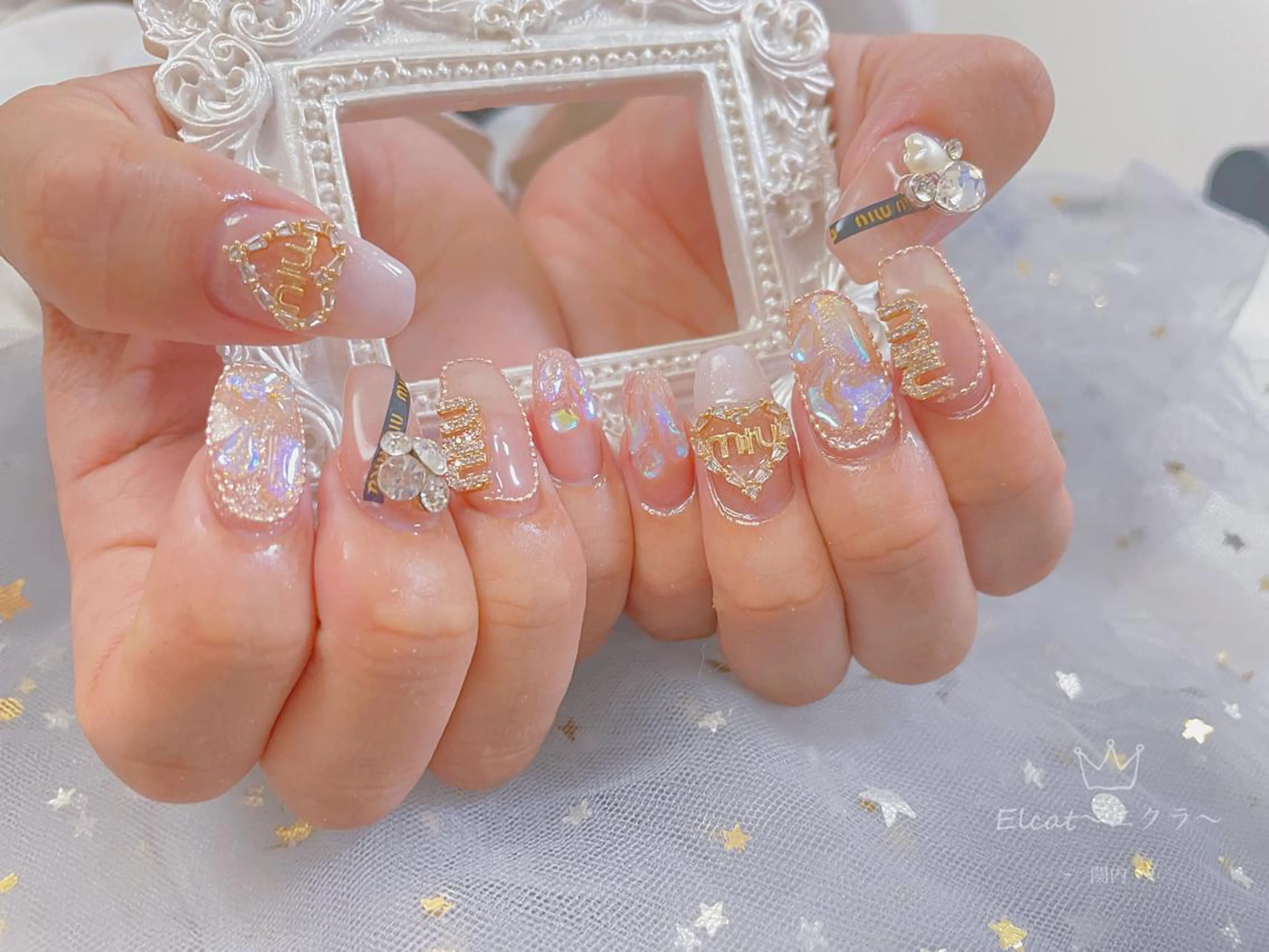 ネイル ハンドネイル ネイルサロンエクラ 🫧Shizukaのネイルデザイン