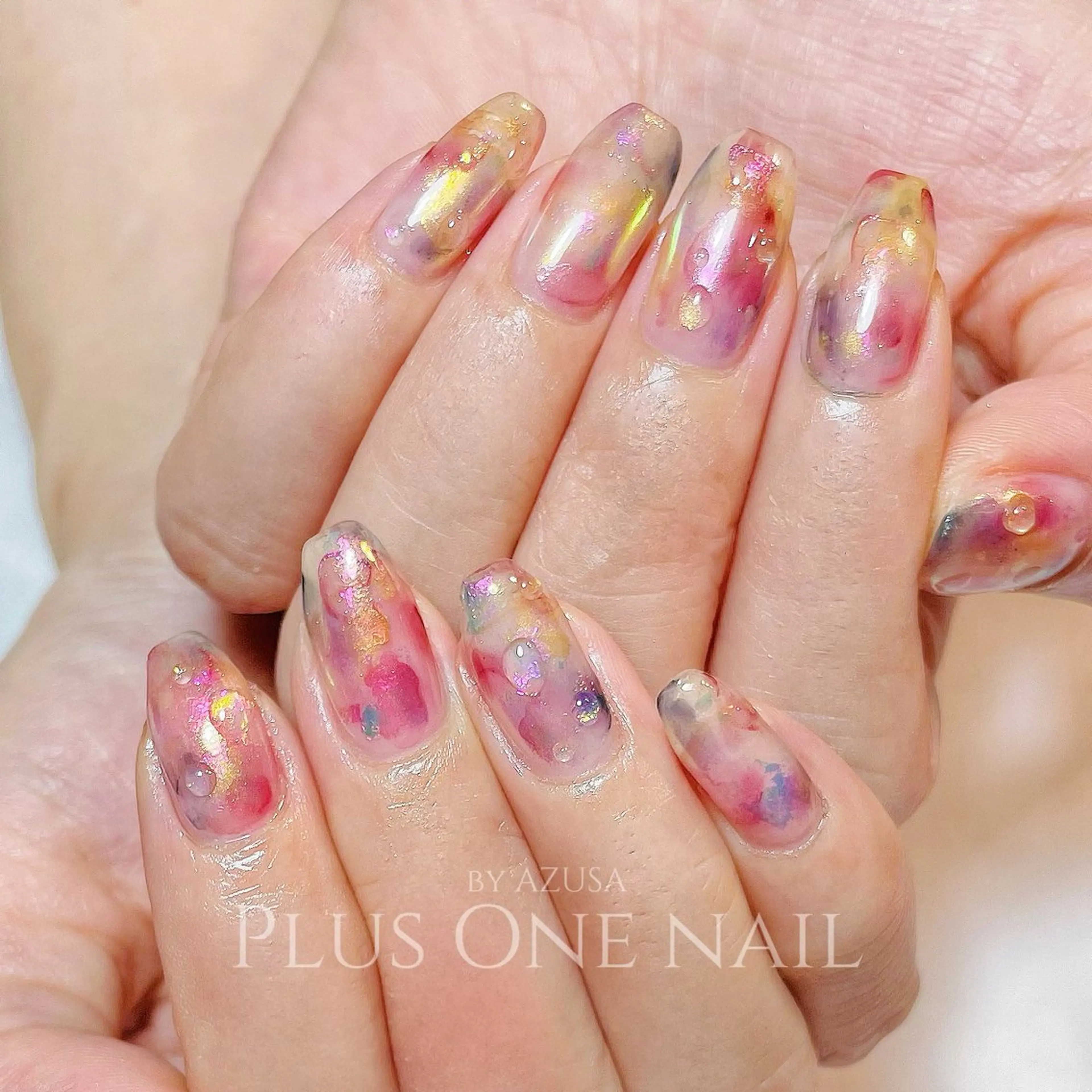 ネイル PLUS ONE    ネイルサロン所属・Plus  One _AZUSAのネイルデザイン