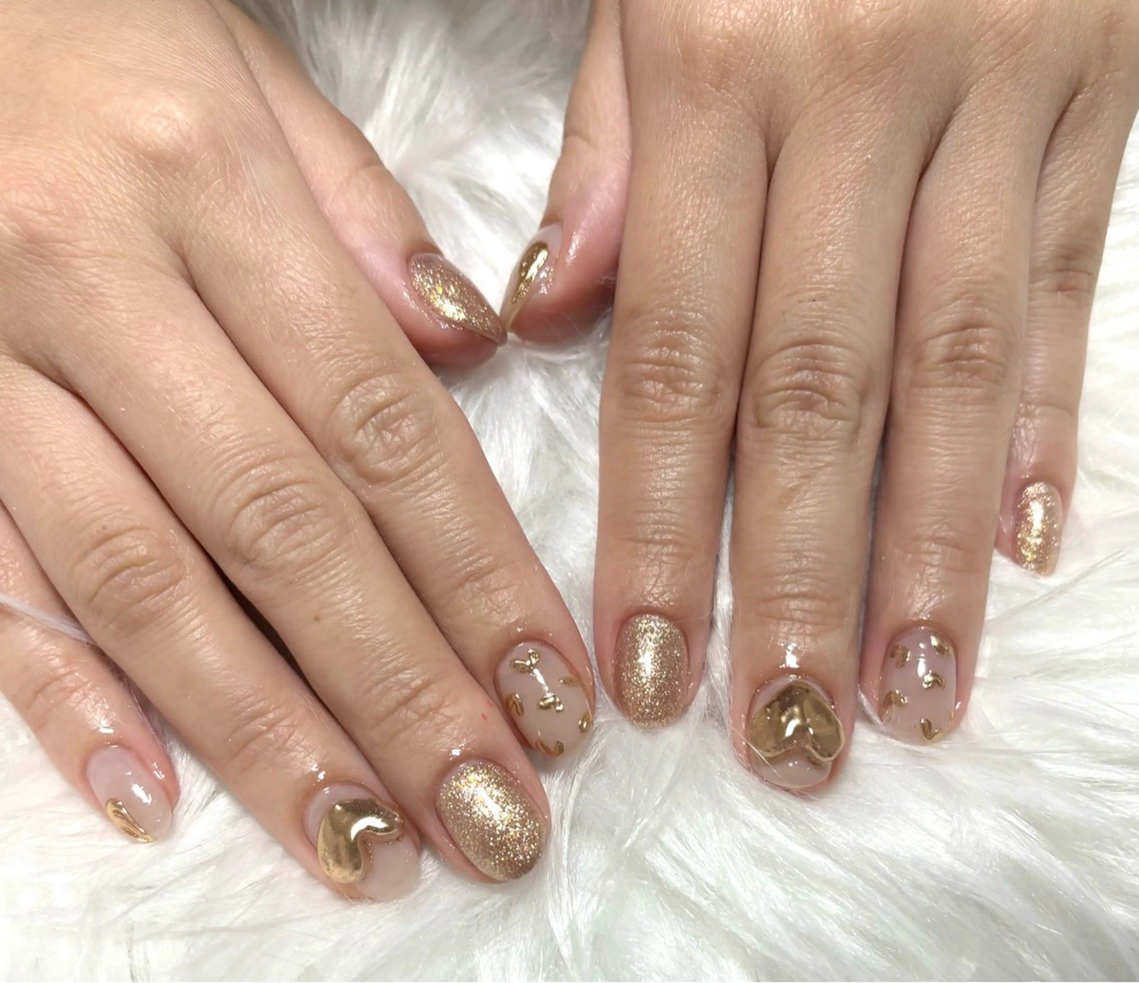 ネイル ハンドネイル nail salon HIRUKANAのネイルデザイン