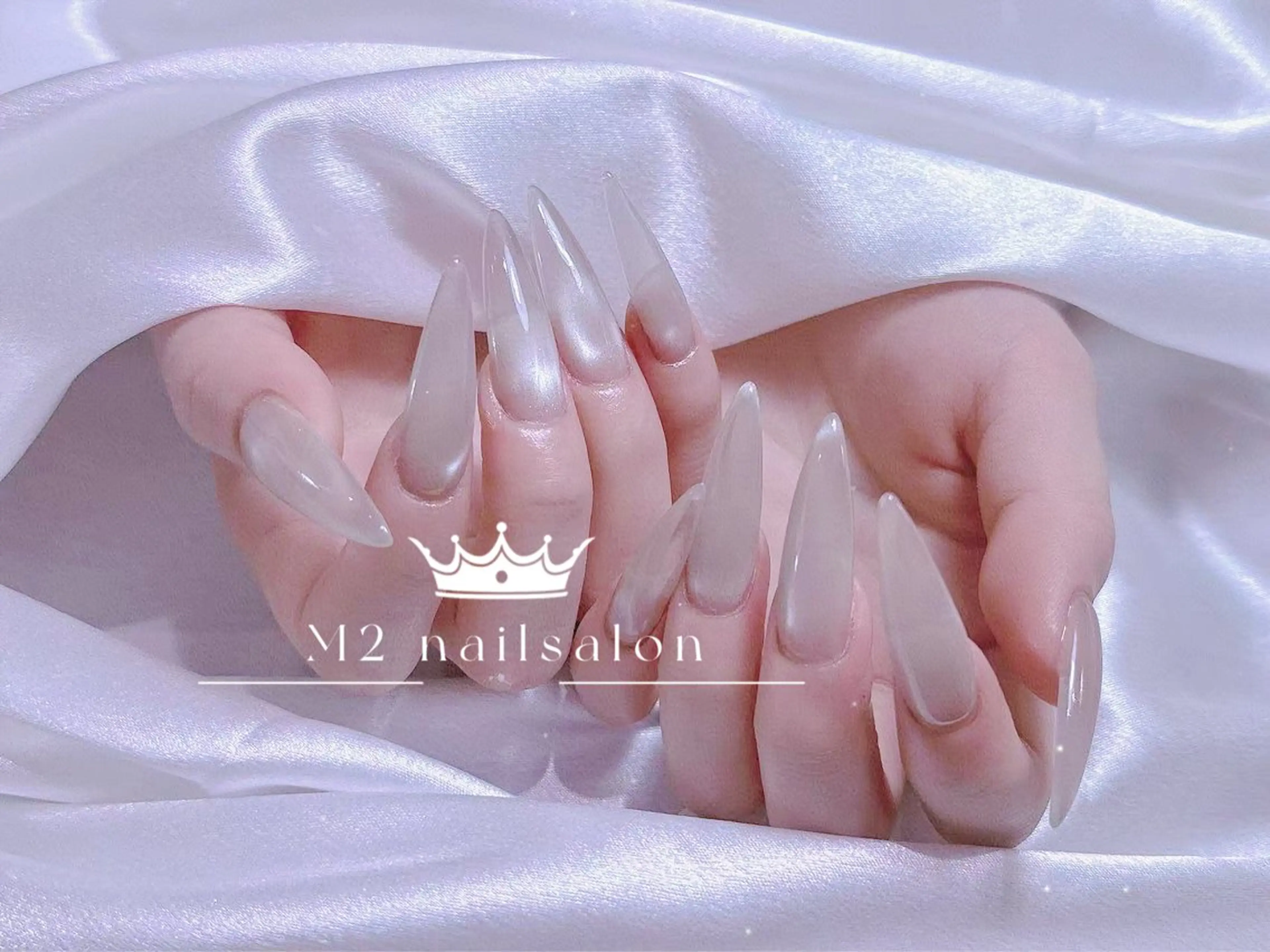 ネイル ハンドネイル 長さだし専門店 M2　rikaのネイルデザイン