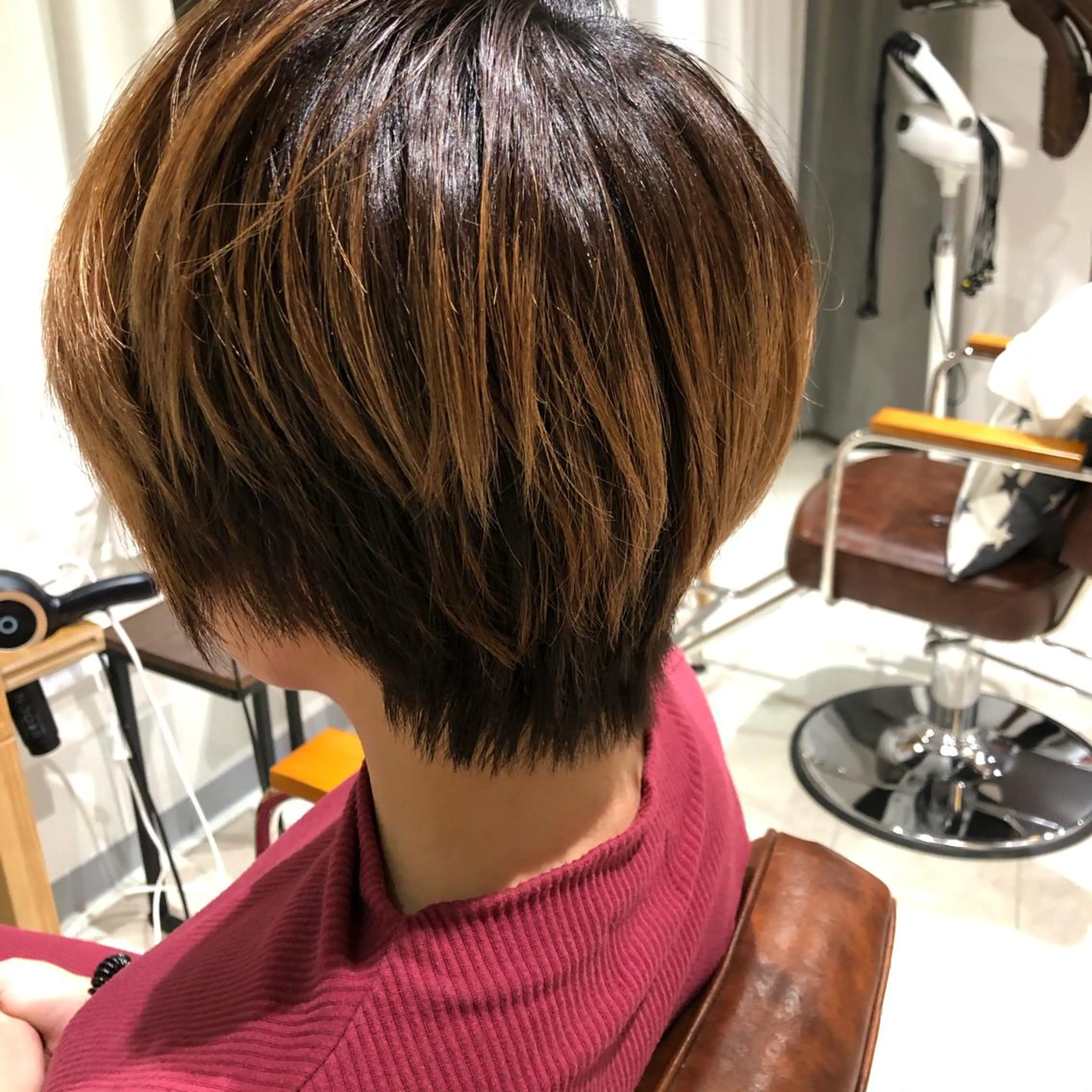 ショート ショートヘア 過去一の柔髪ヘア 🌿einshairのヘアスタイル