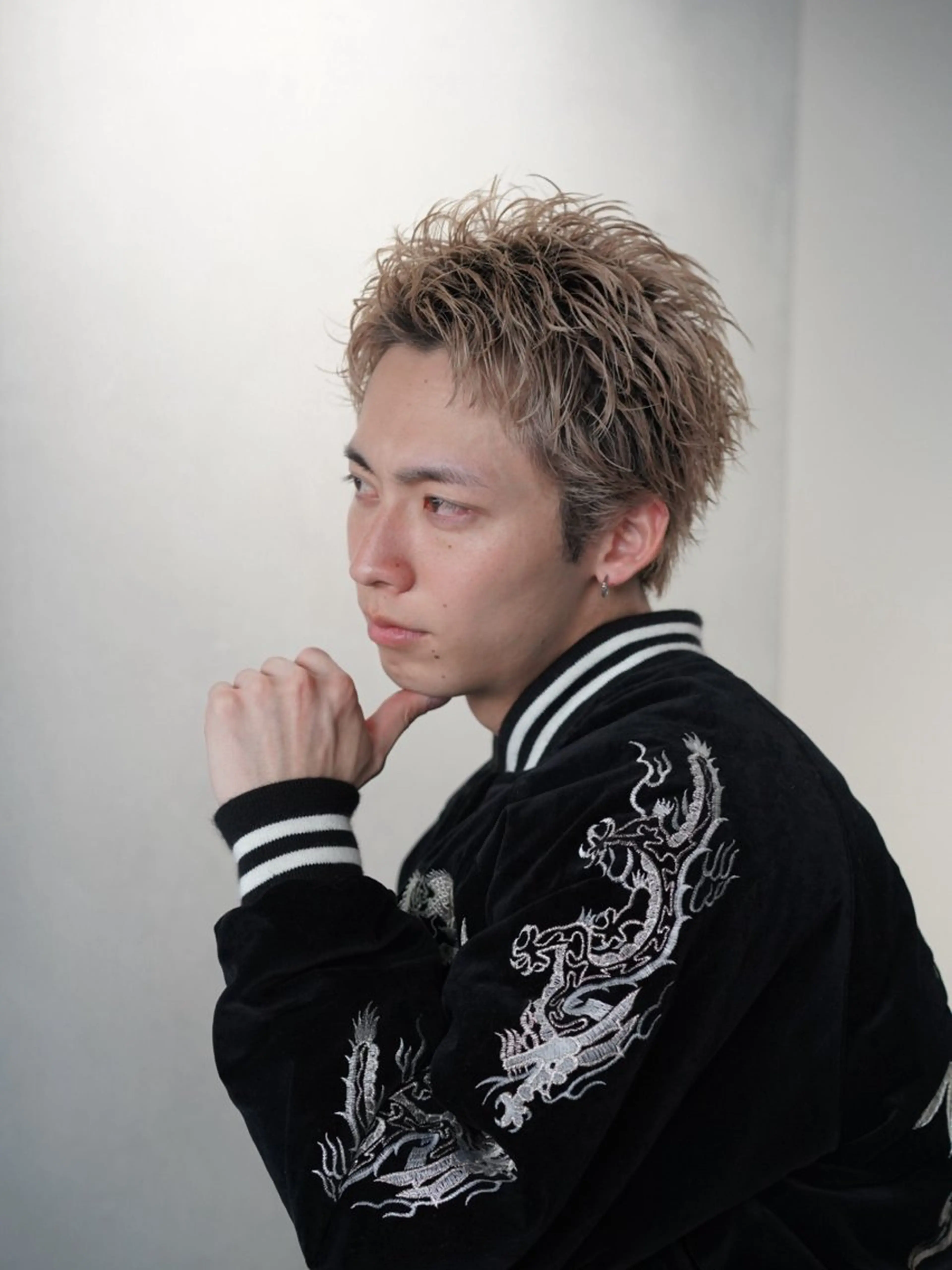 ショート メンズ メンズパーマ fifth リュウセイのヘアスタイル