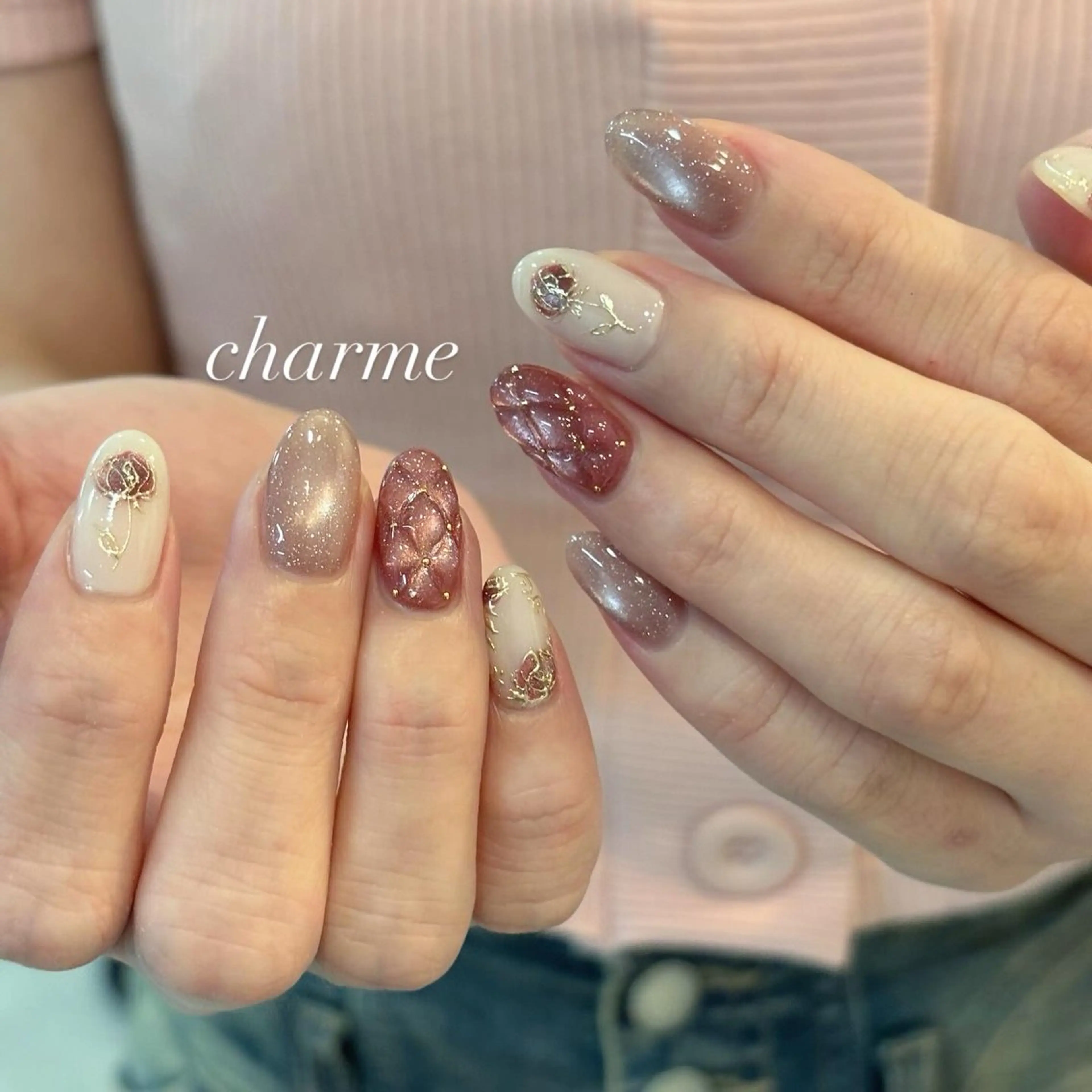 ネイル charme nailのネイルデザイン