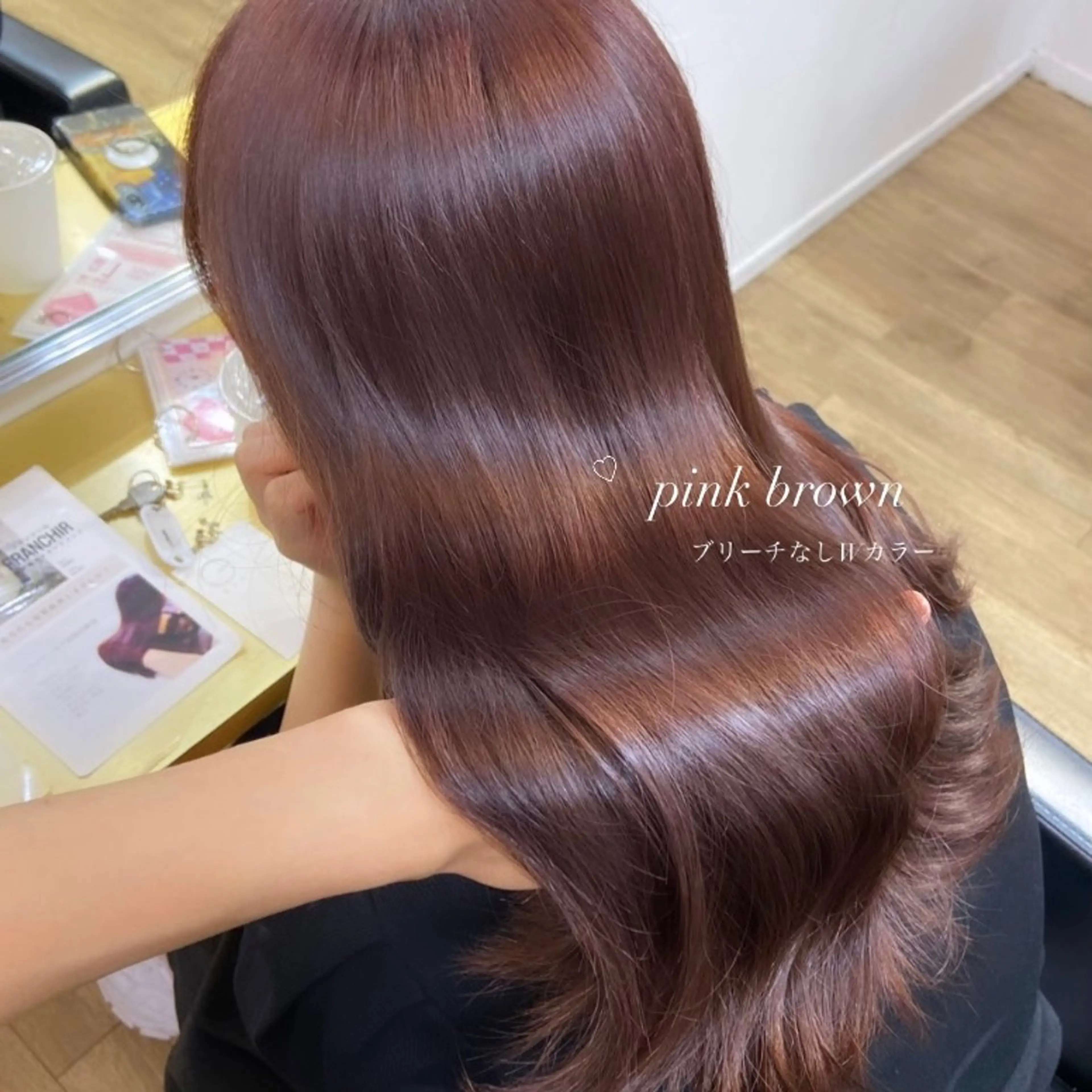 セミロング カラー ベージュカラー ブリーチ ケアブリーチ 透明感カラー ダブルカラー mai 🎀 / ガーリーヘア ♡のヘアスタイル