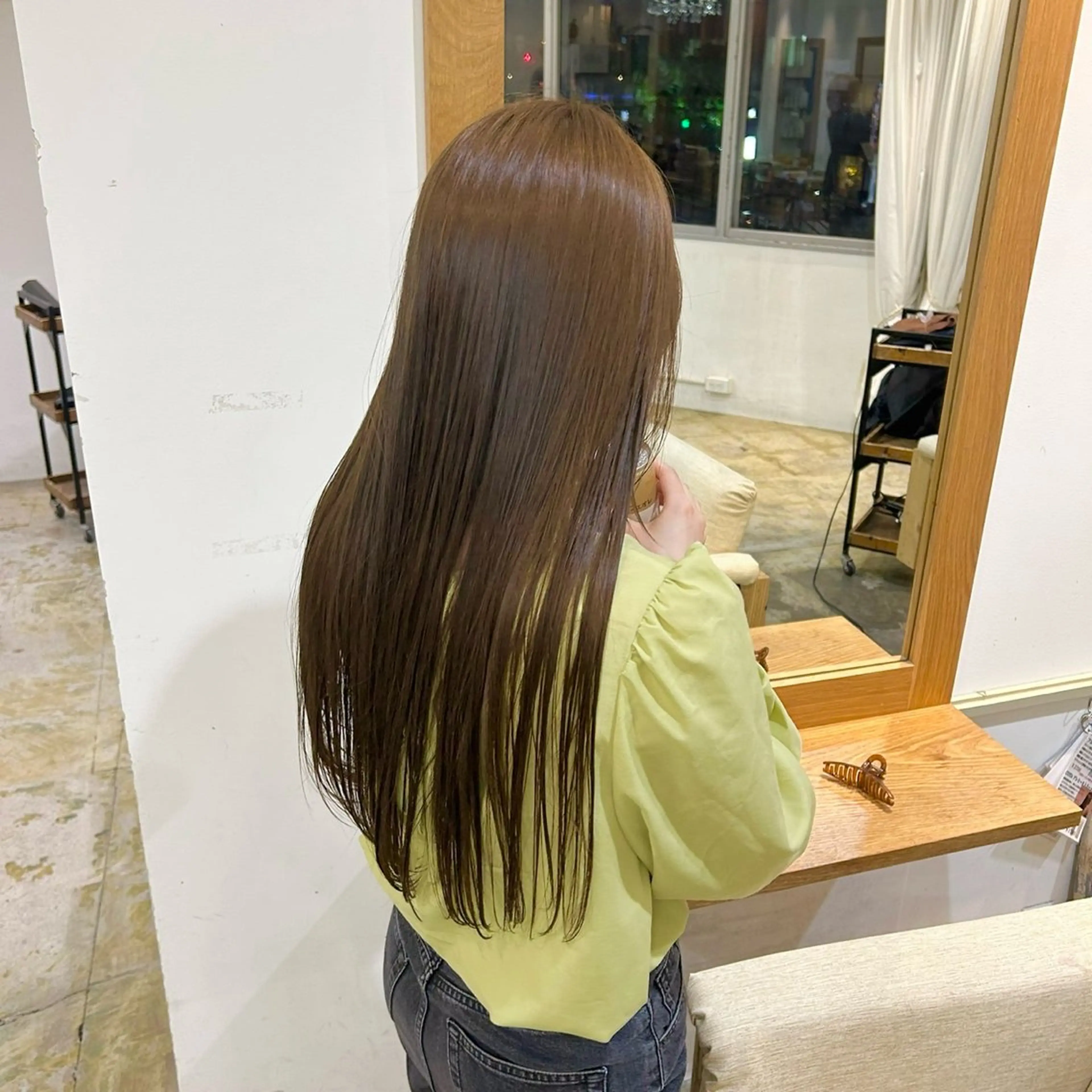 ロング カラー °ʚ なじゅ ɞ° Defi梅田のヘアスタイル