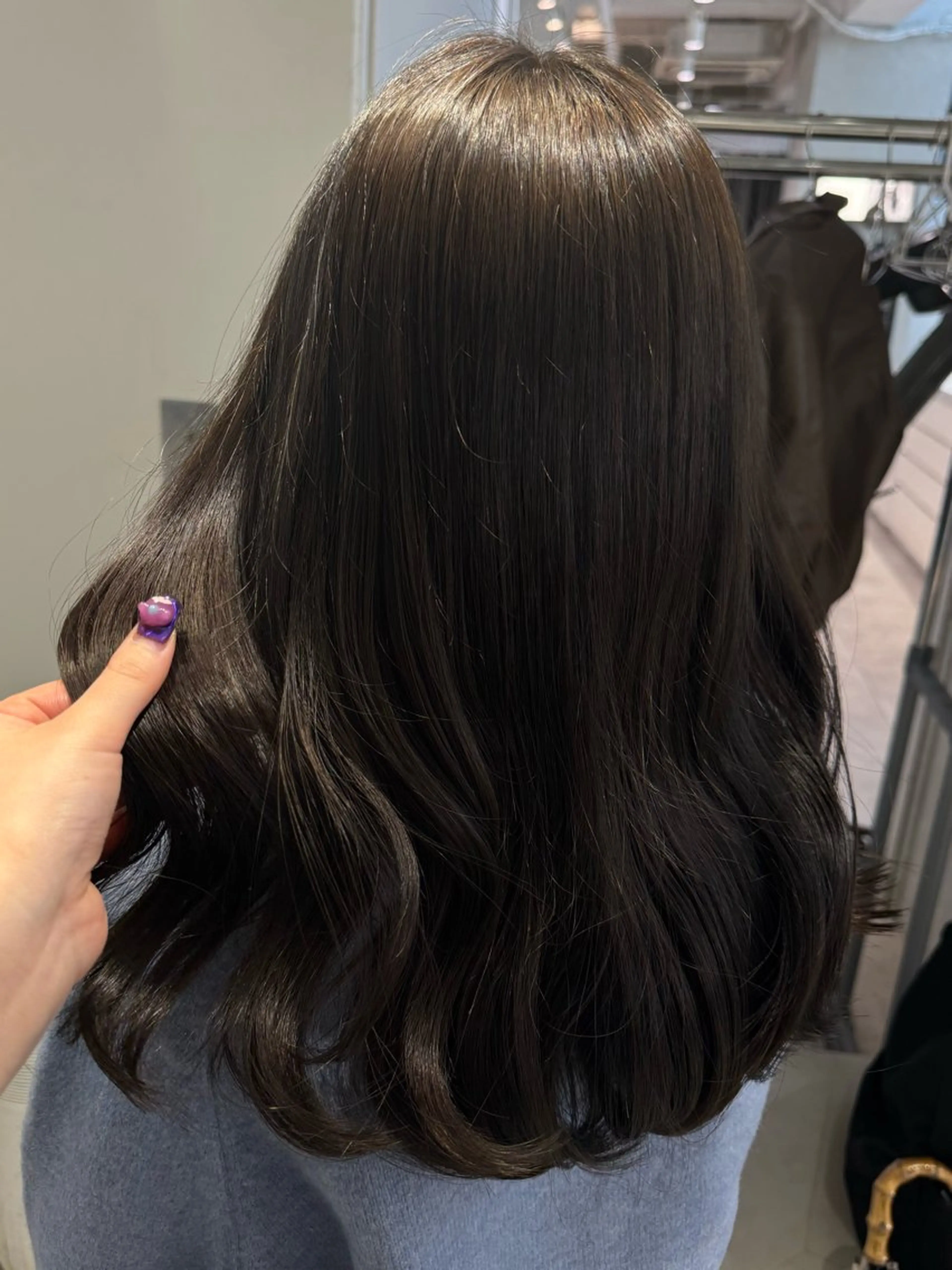 ロング カラー ヘアカラー ⭐️SORA⭐️ nail★colorのネイルデザイン