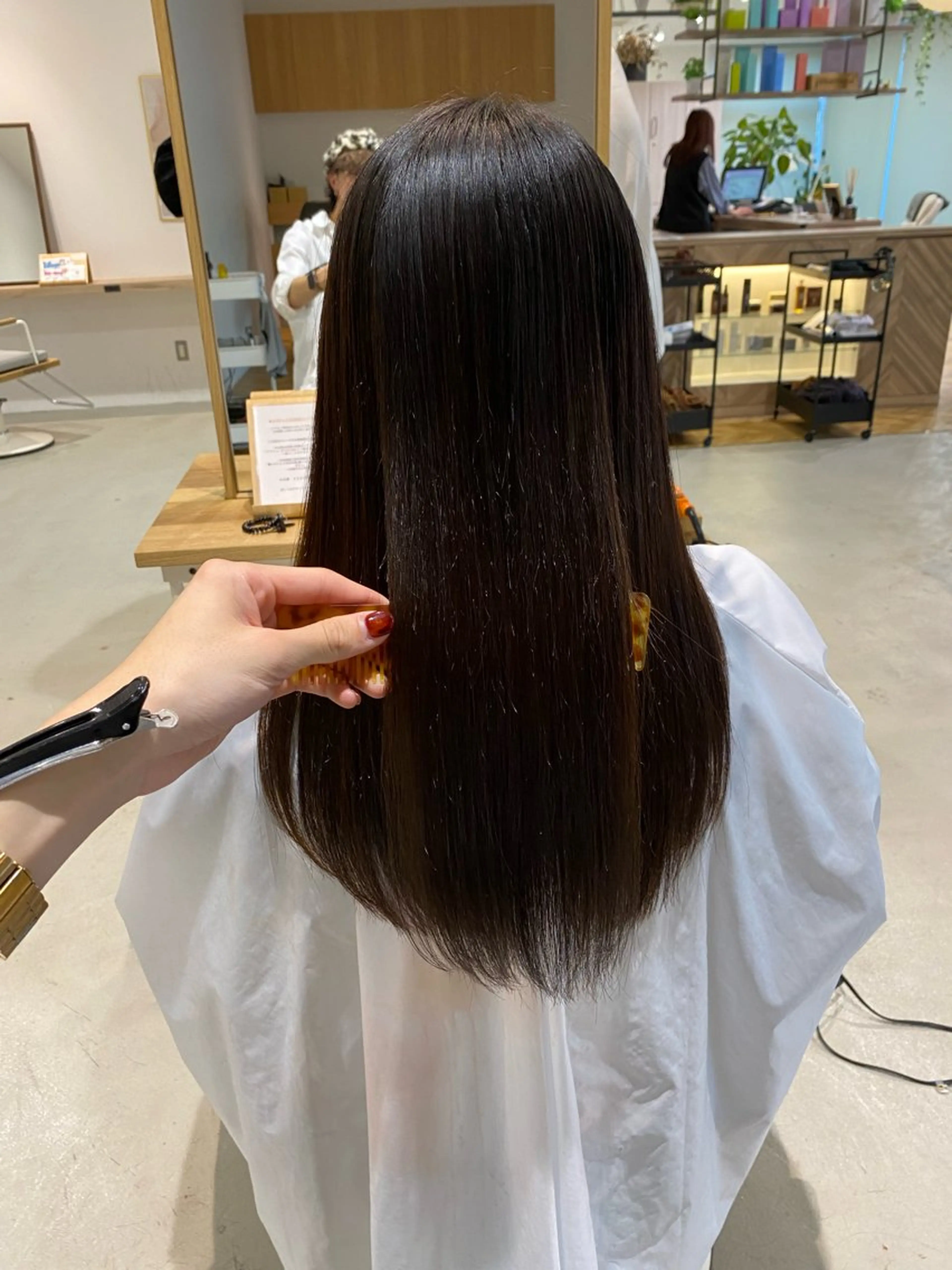 セミロング yate'/ Wカラー/小出捷也のヘアスタイル