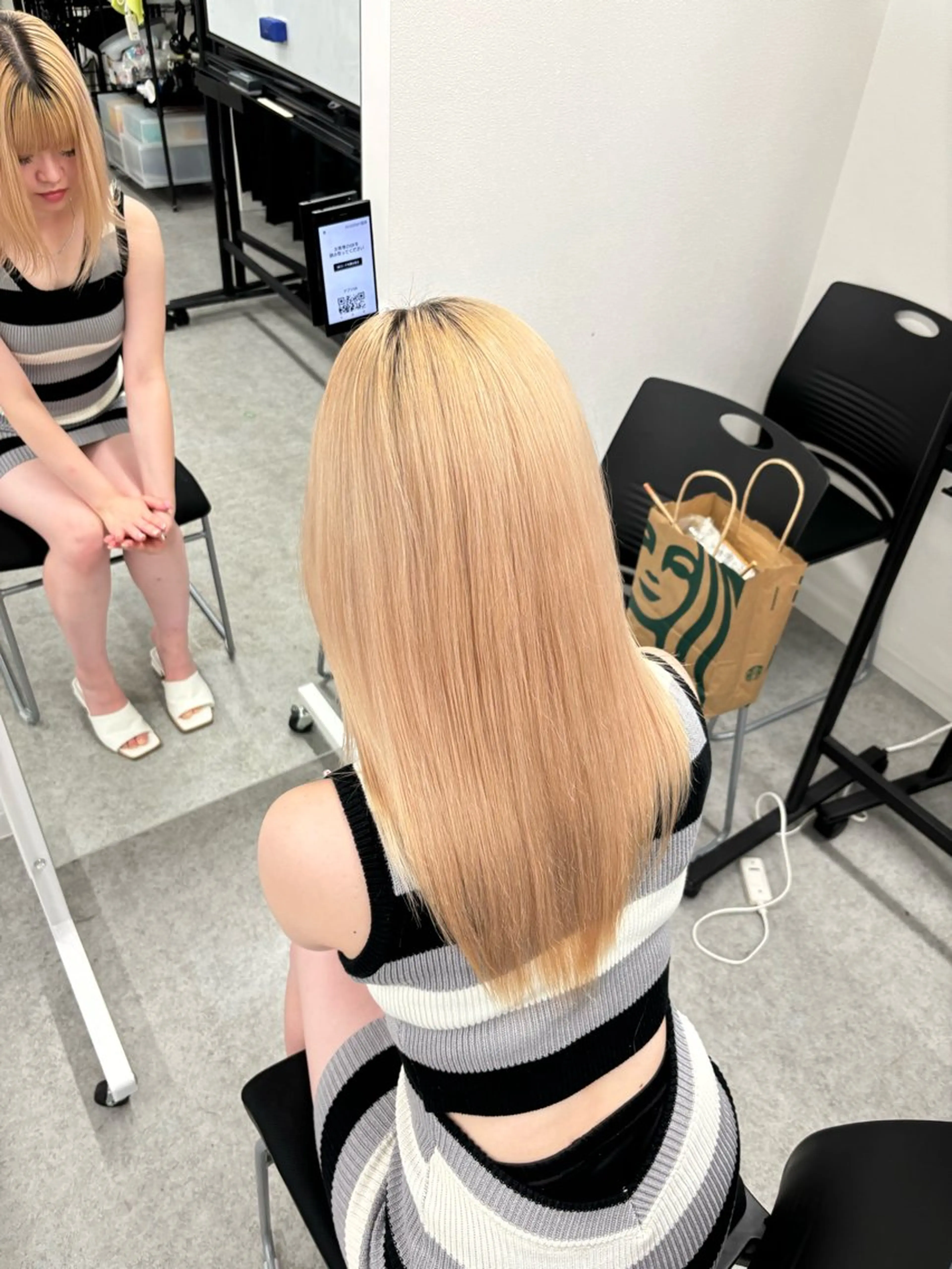 ロング トリートメント ヘッドスパ ヘアセット 🫧韓国風透明感 ヘア🫧towaのヘアスタイル